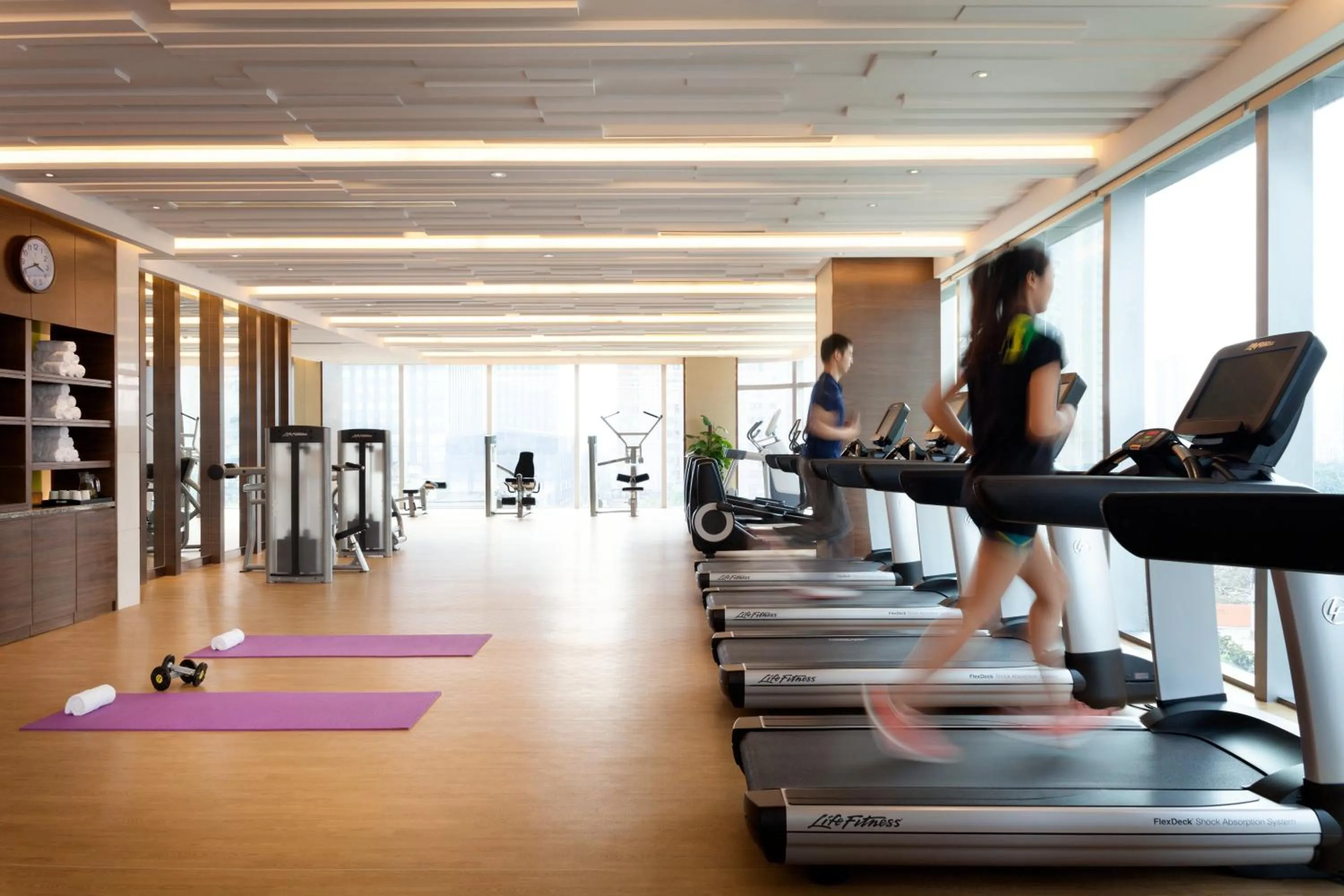 Fitness centre/facilities in Shangri-La Hefei
