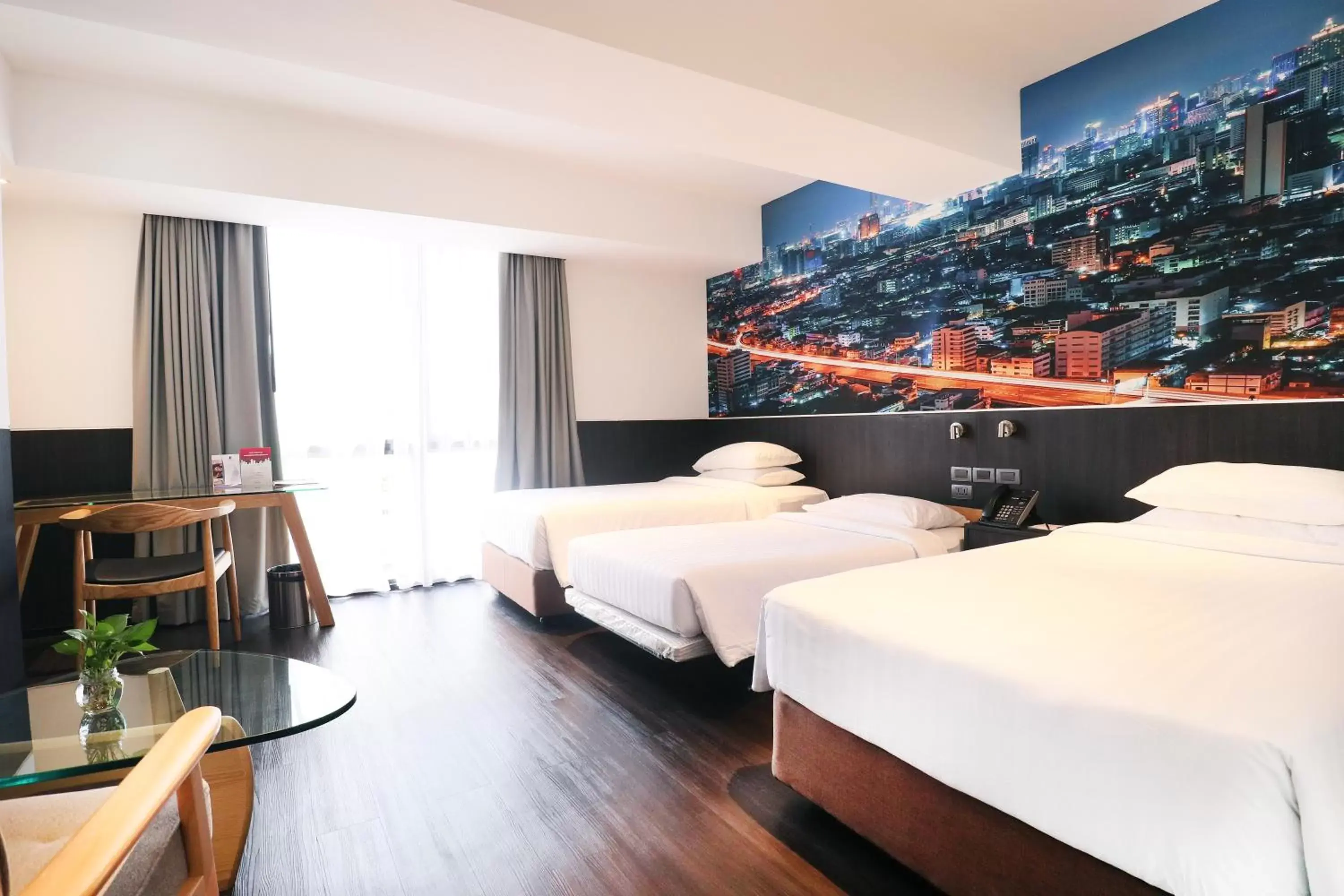 Photo of the whole room, Bed in Galleria 12 Sukhumvit Bangkok by Compass Hospitality