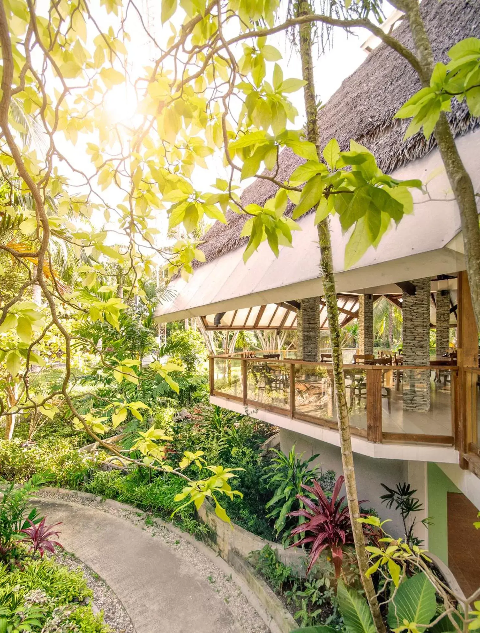 Garden view in Mithi Resort & Spa