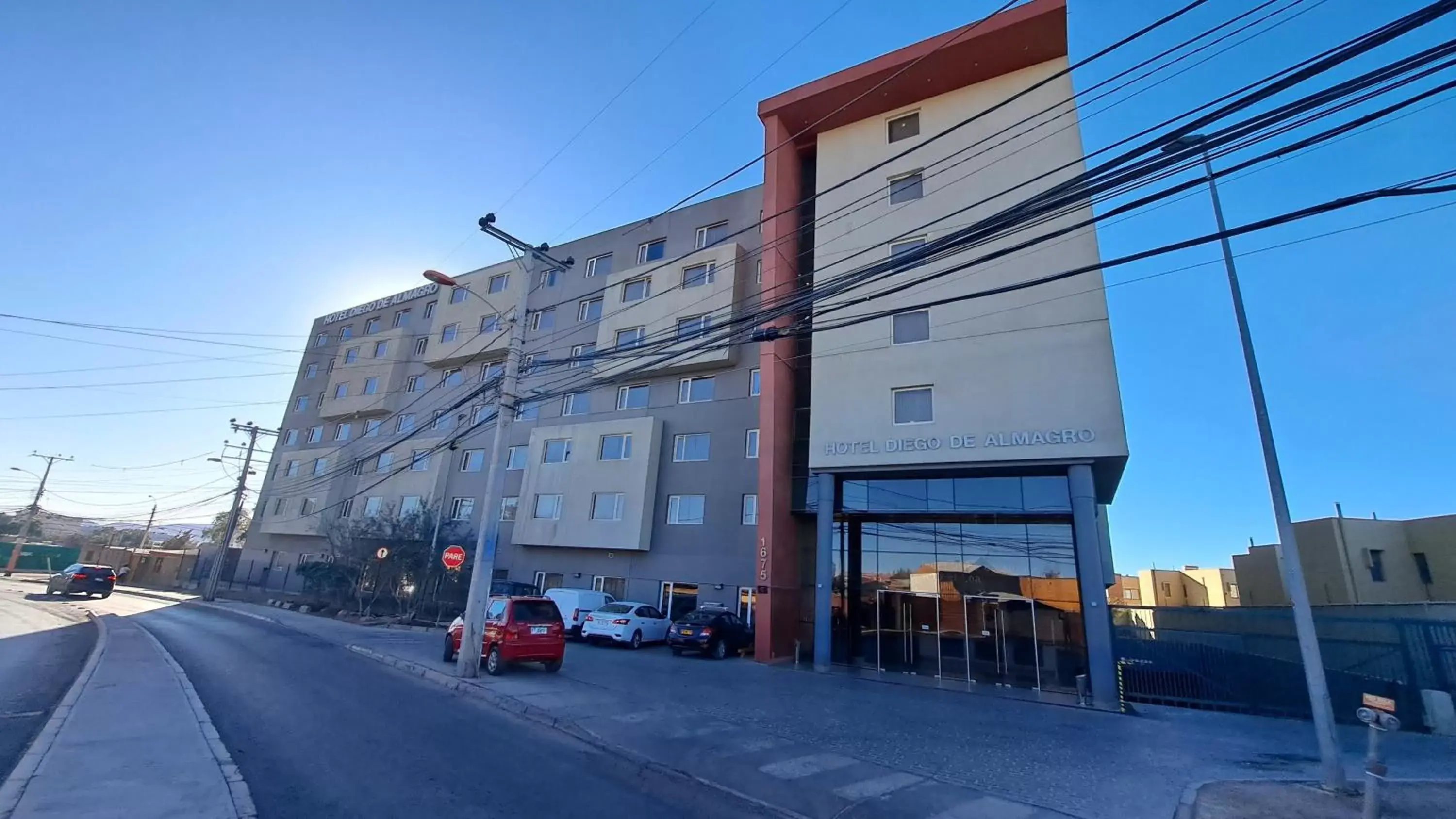 Property building in Hotel Diego de Almagro Alto el Loa Calama Property building in Hotel Diego de Almagro Alto el Loa Calama