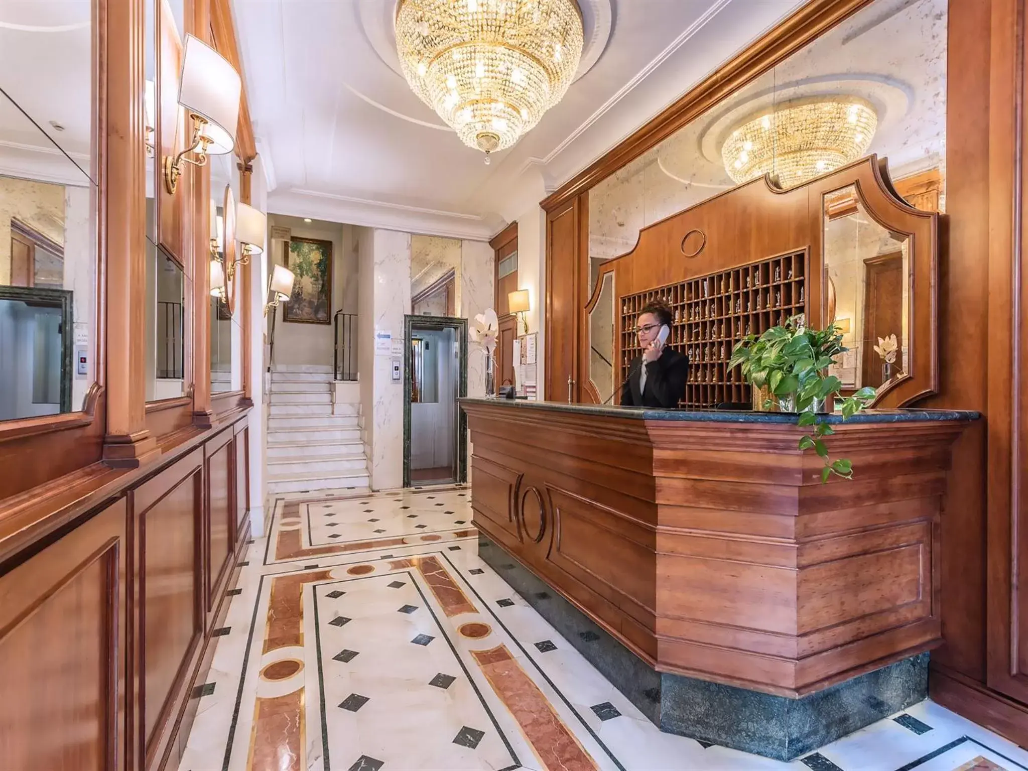 Lobby or reception, Lobby/Reception in Raeli Hotel Siracusa