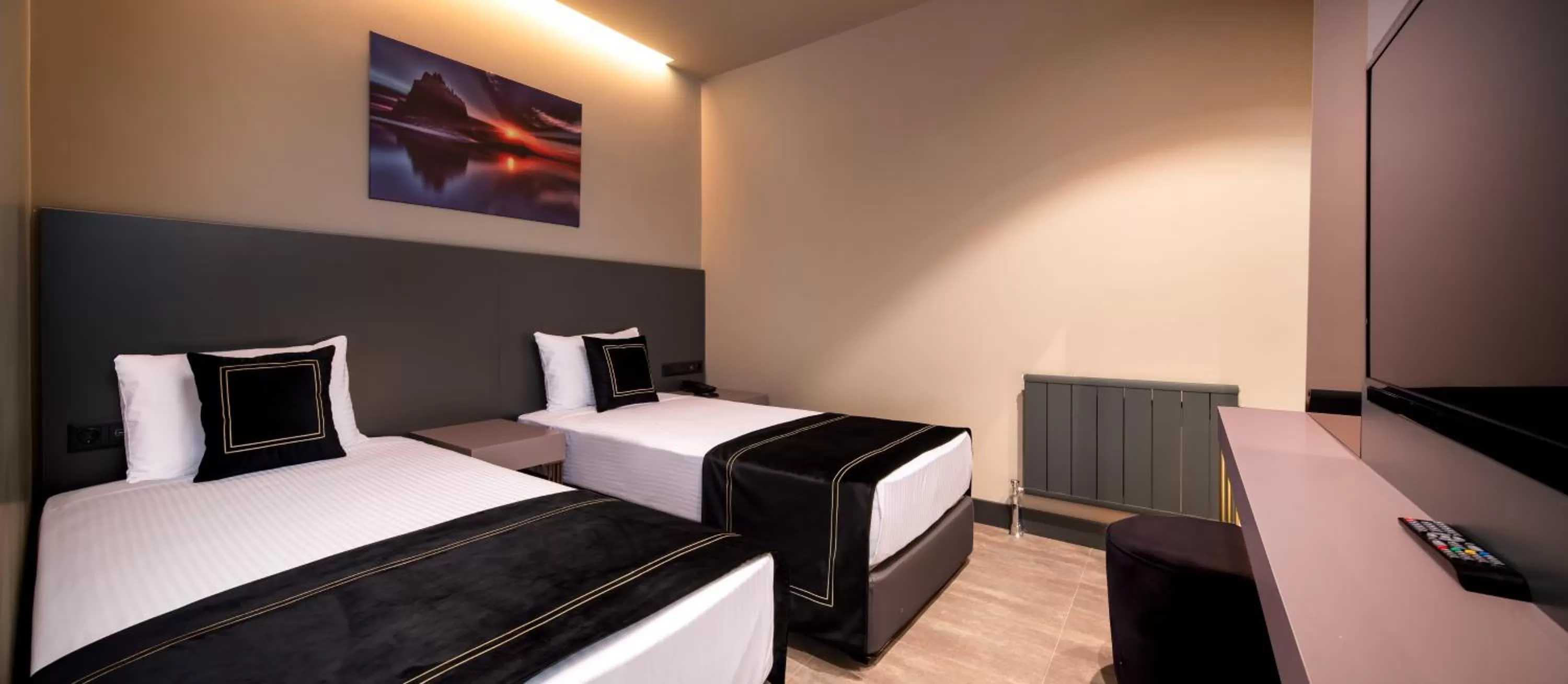 Bed in MENALO HOTEL PREMIUM ISTANBUL AIRPORT