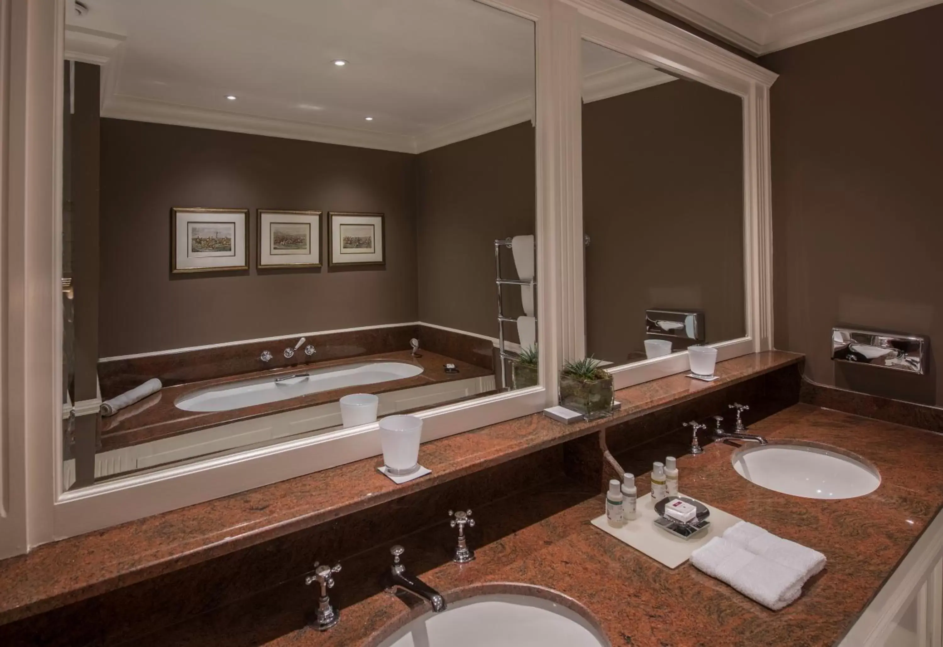 Bathroom in Chewton Glen Hotel - an Iconic Luxury Hotel