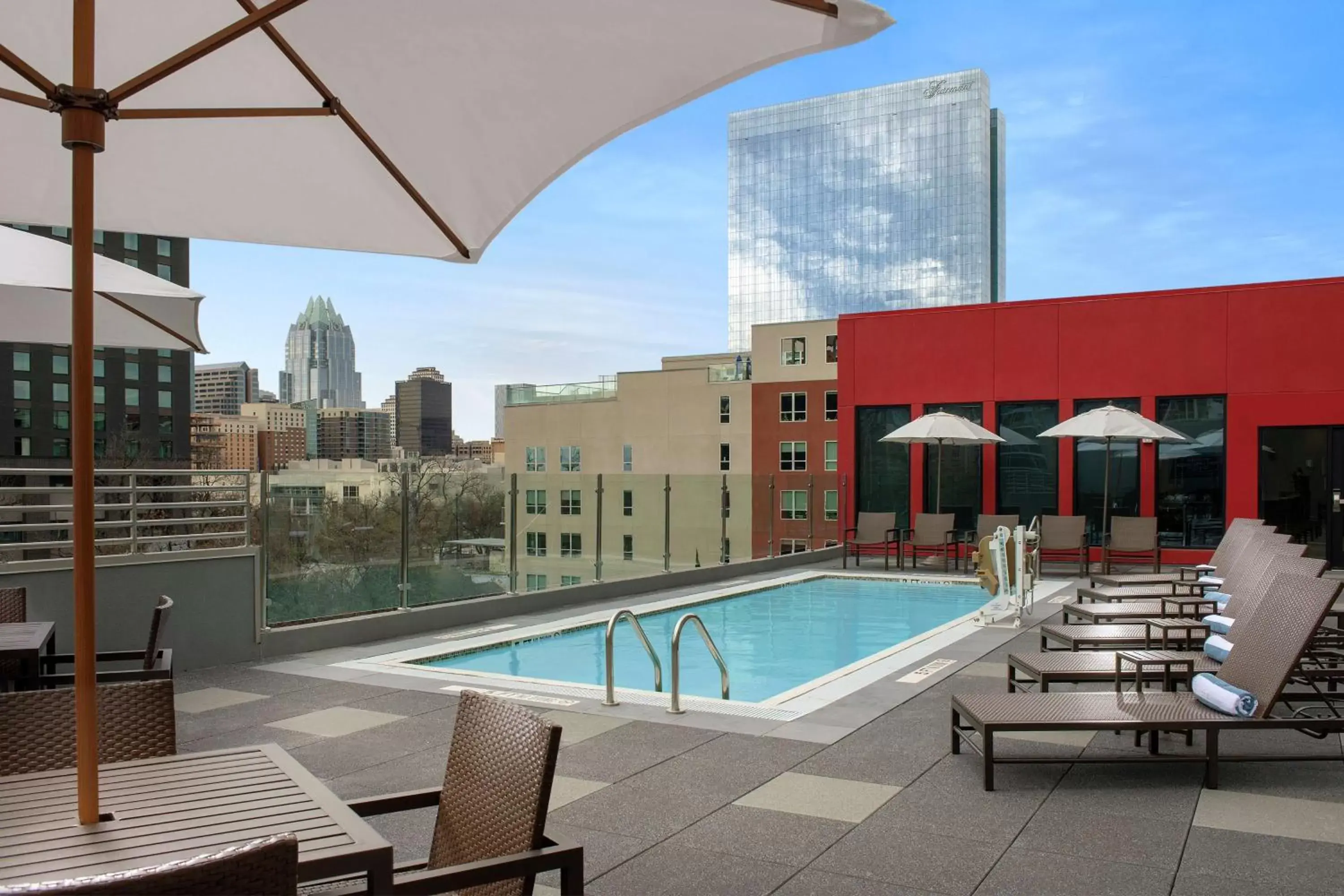 Pool view, Swimming Pool in Homewood Suites by Hilton Austin Downtown