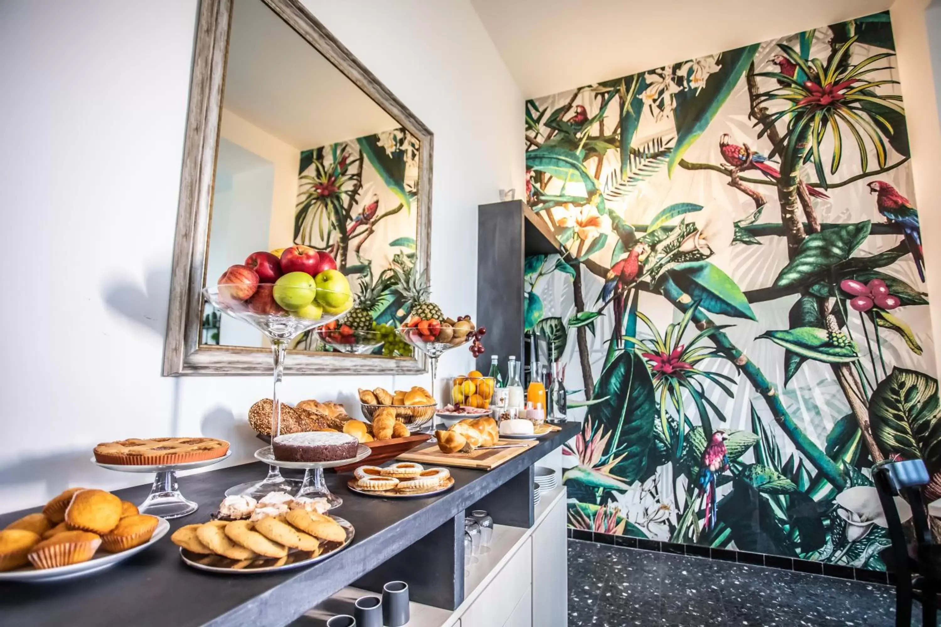 Breakfast, Food in Villa Muralto Rooms & Garden