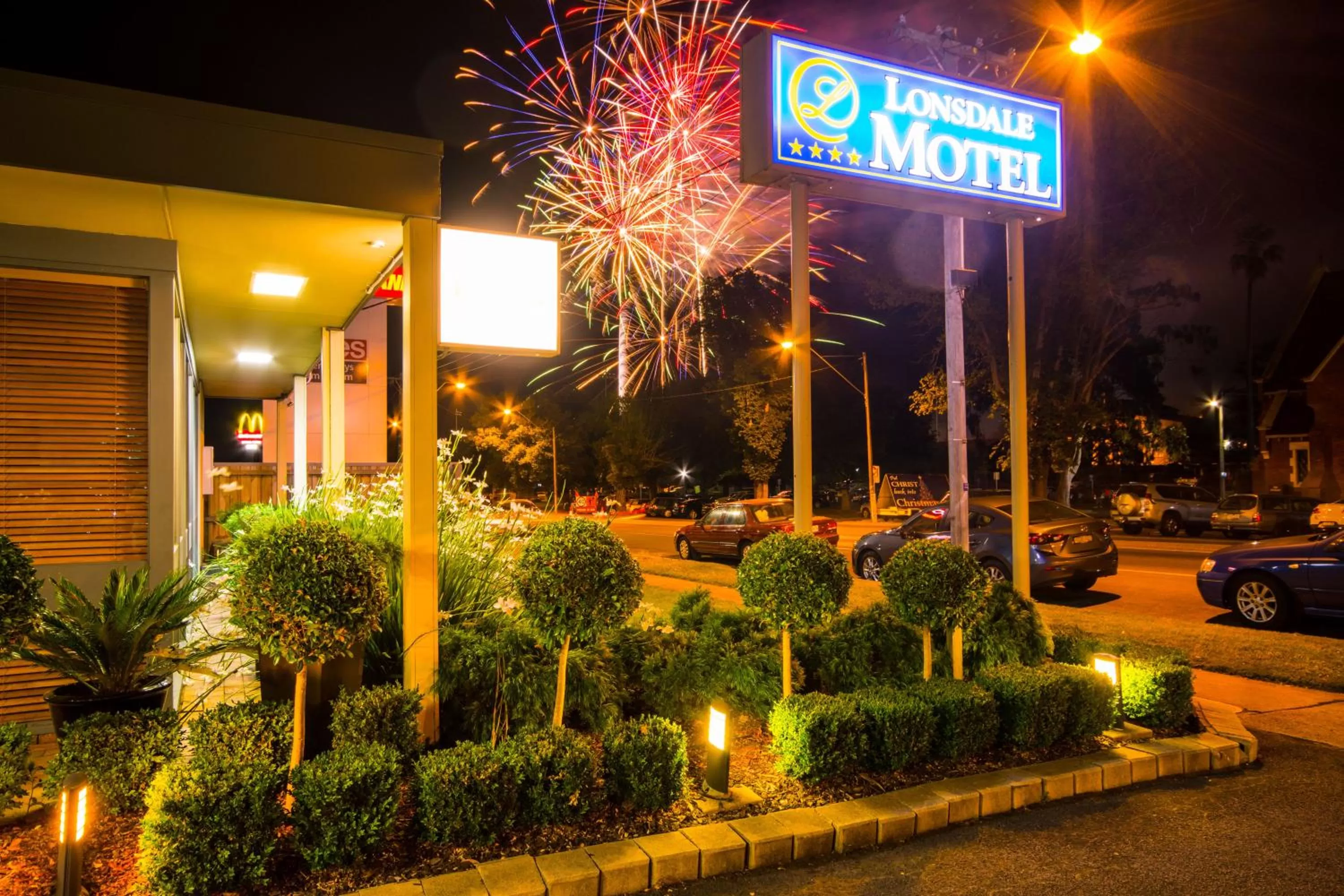 Facade/entrance in Hamilton Lonsdale Motel