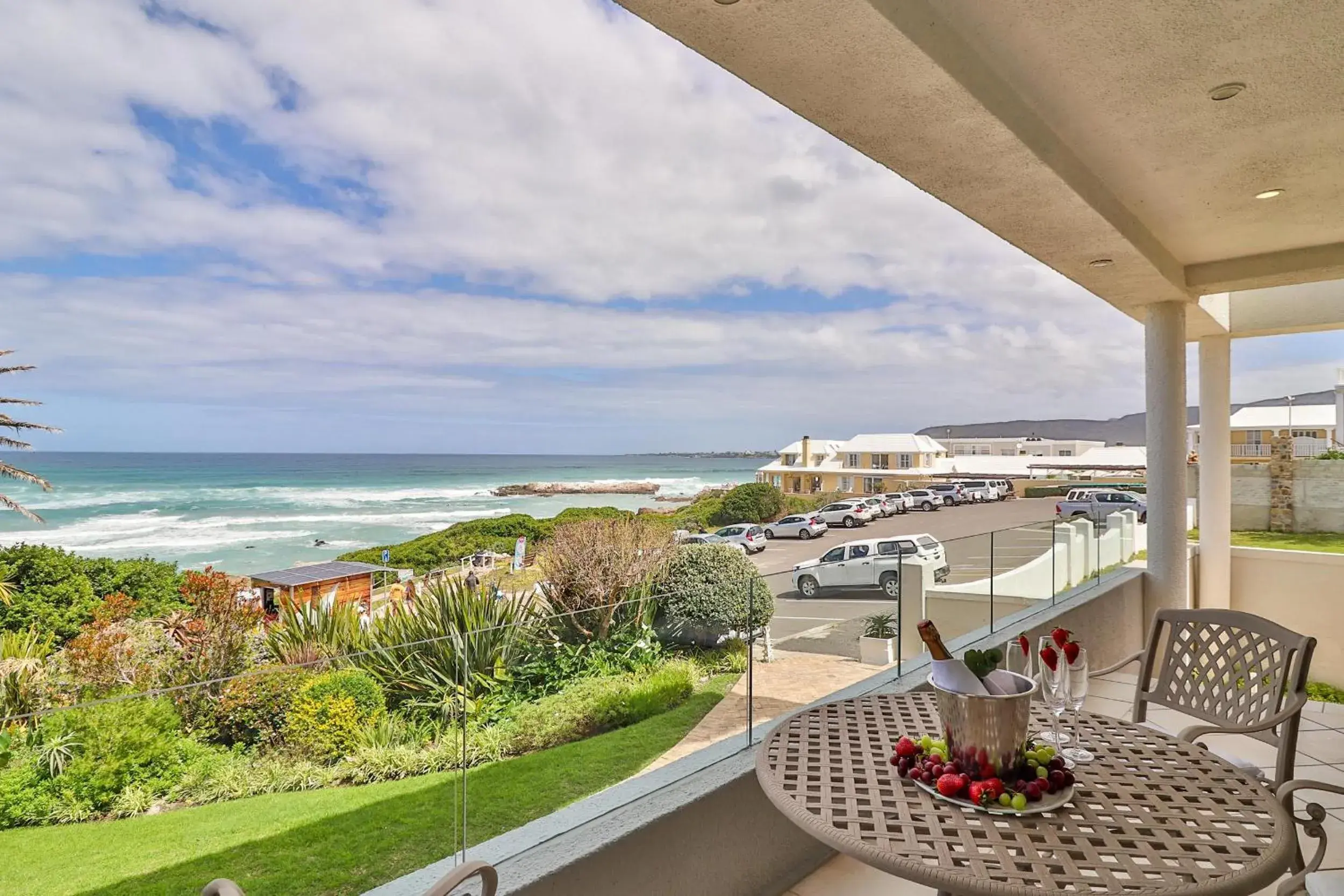 Balcony/Terrace in Hermanus Beachfront Lodge