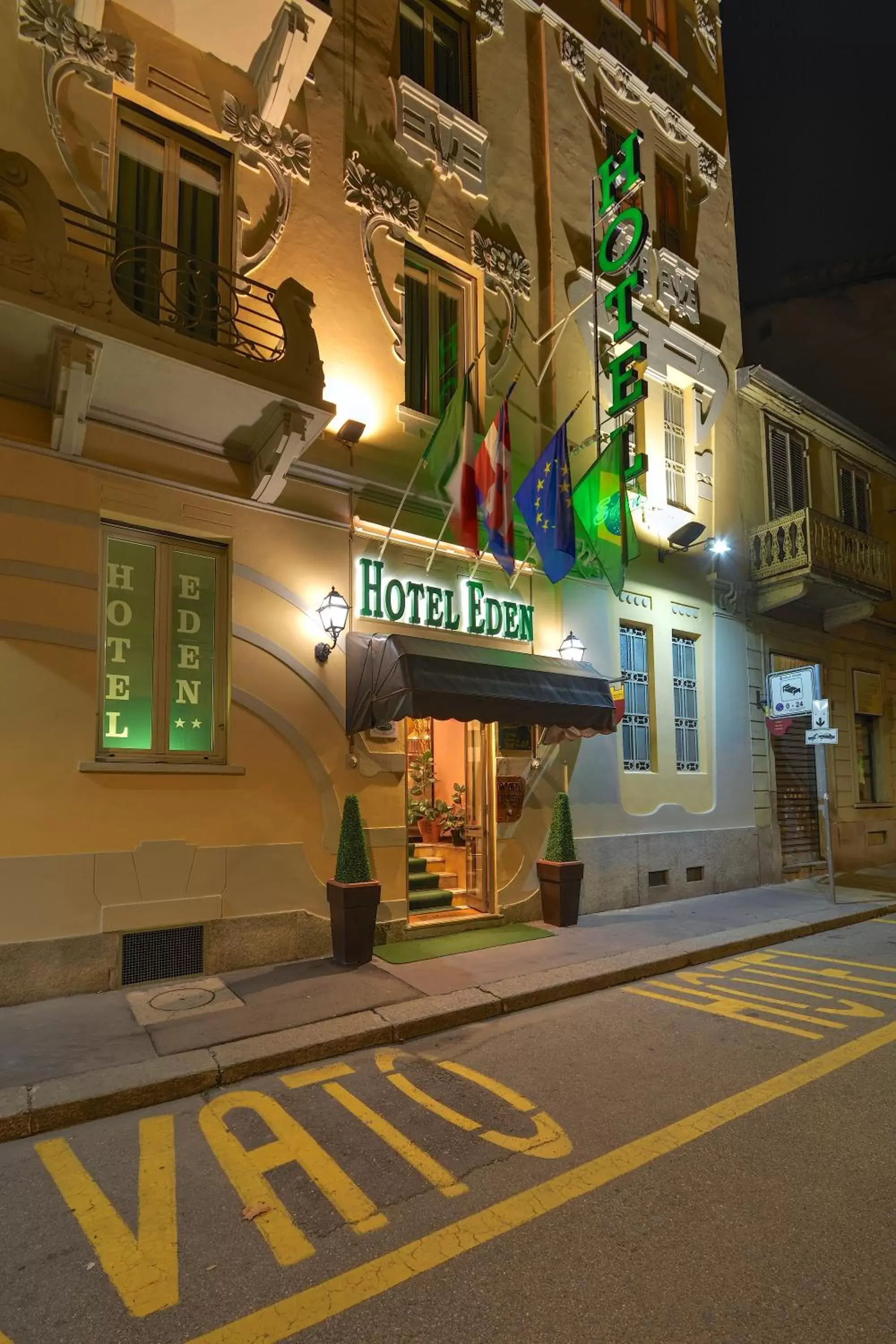 Facade/entrance, Property Building in Hotel Eden