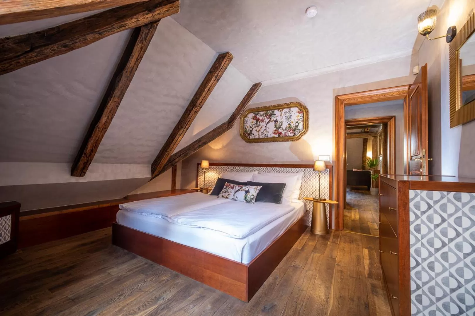 Bedroom, Bed in Miss Sophie's Charles Bridge