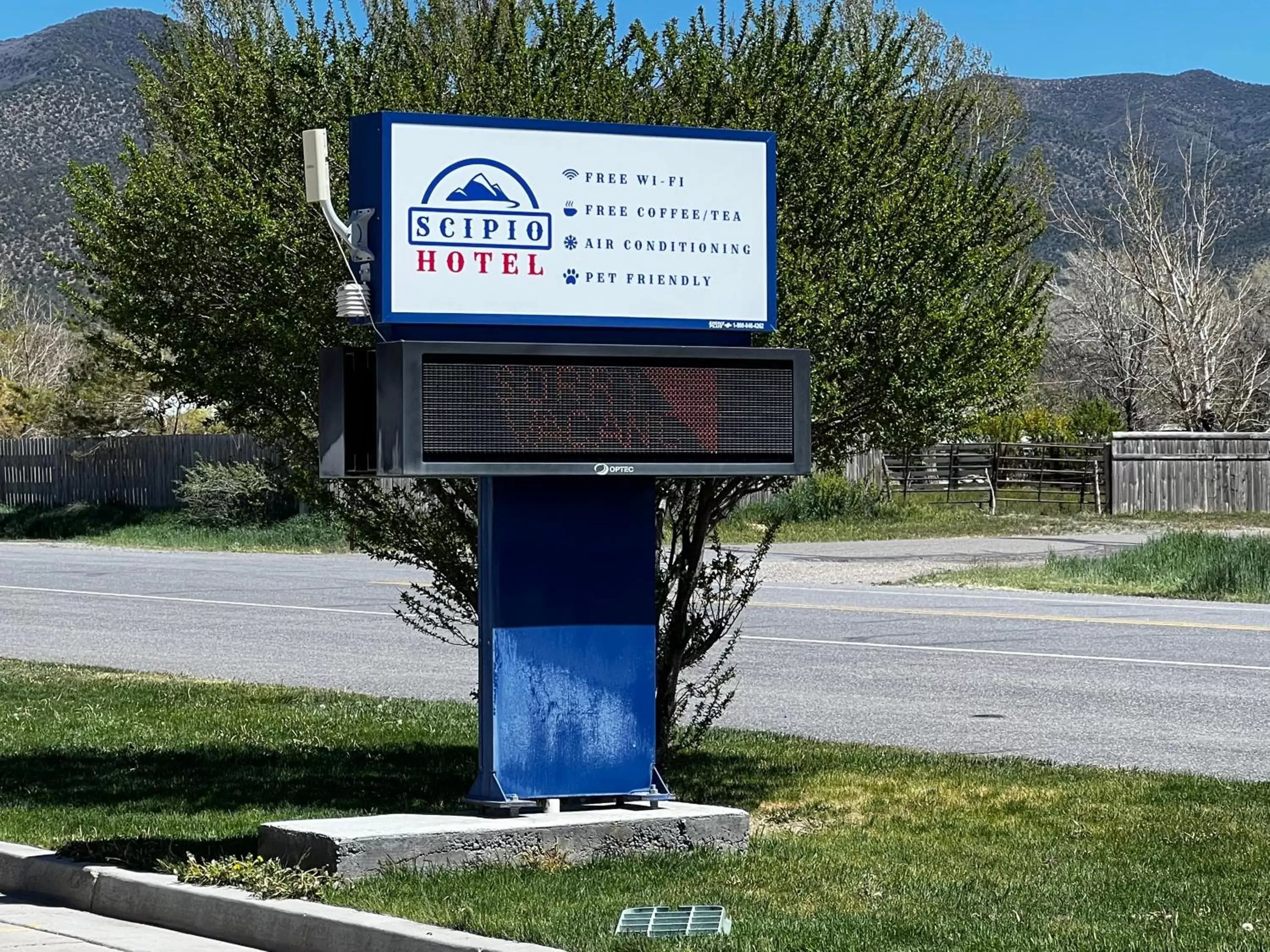 Property logo or sign in Scipio Hotel