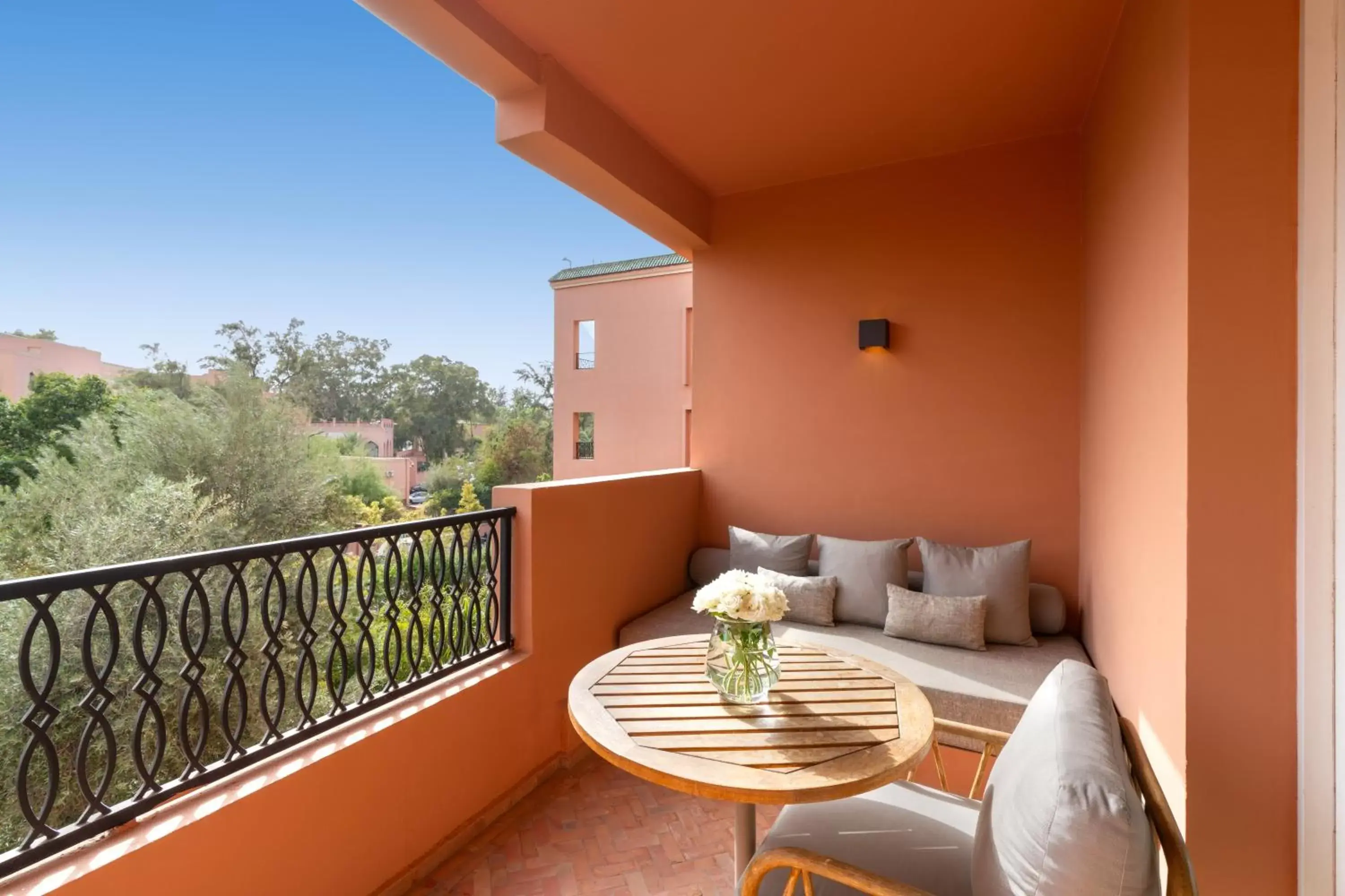 Balcony/Terrace in Sofitel Marrakech Lounge and Spa