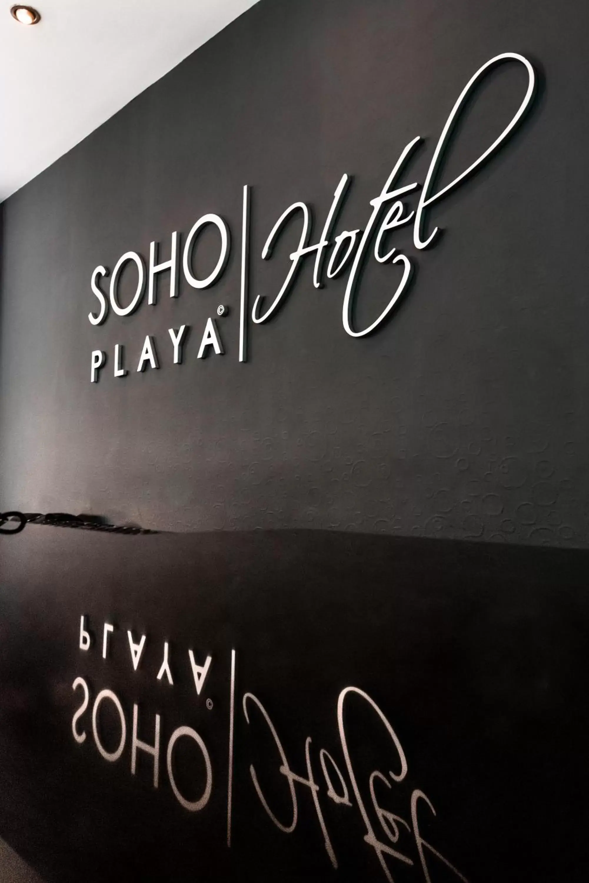 Lobby or reception, Property Logo/Sign in Soho Playa Hotel