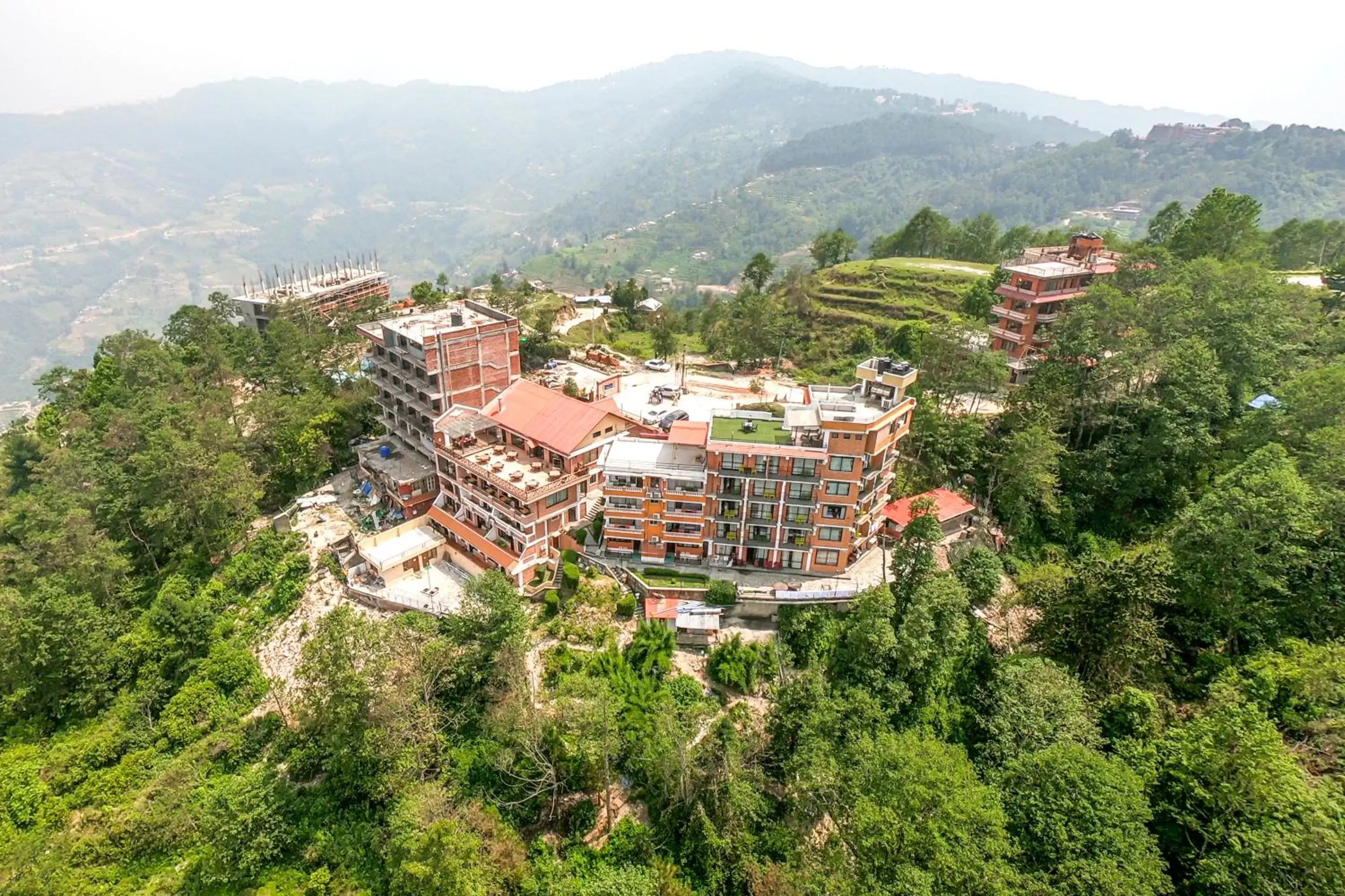 Property building, Bird's-eye View in Hotel Himalayan Villa