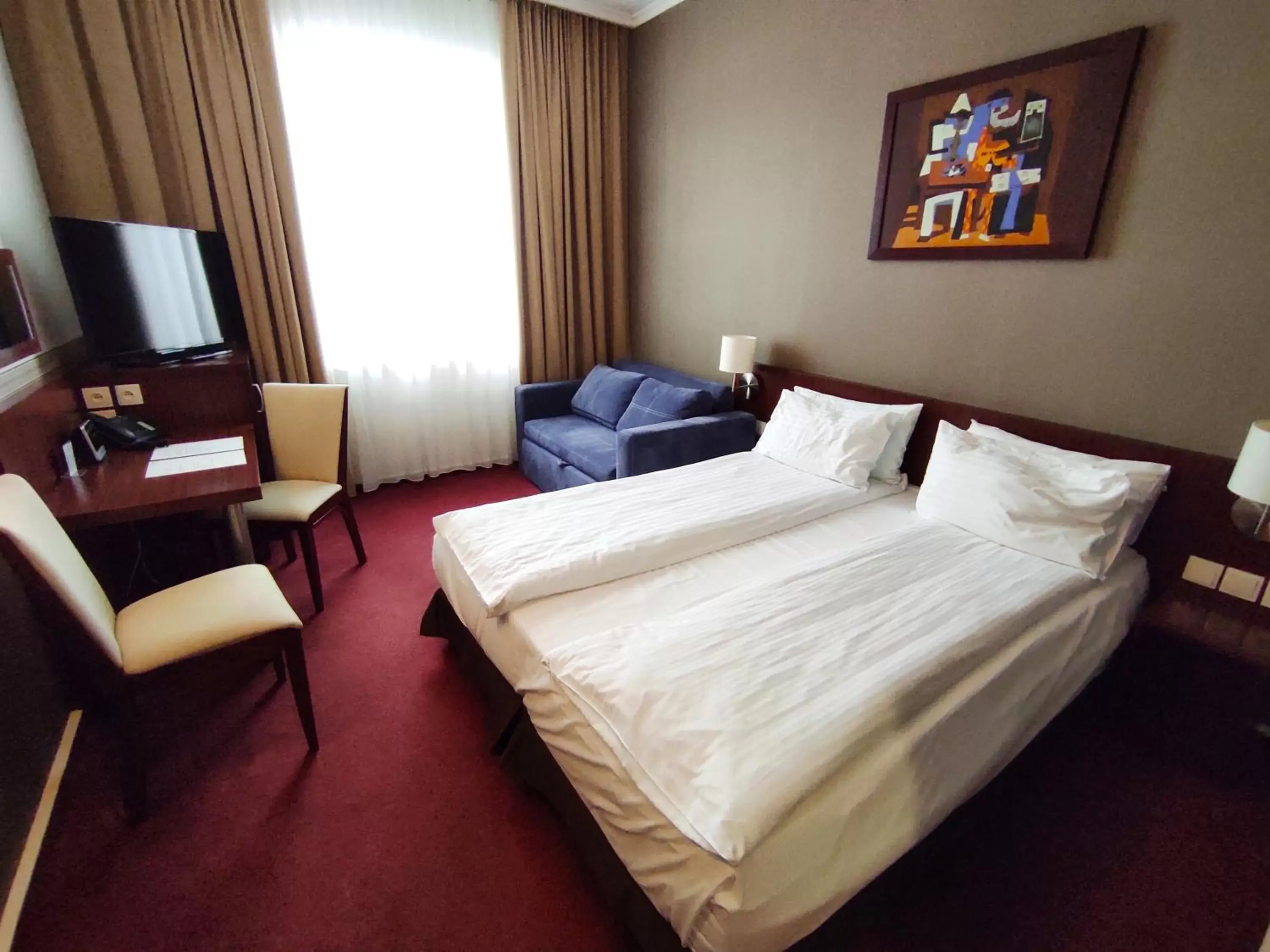 Bedroom, Bed in Premier Kraków Hotel