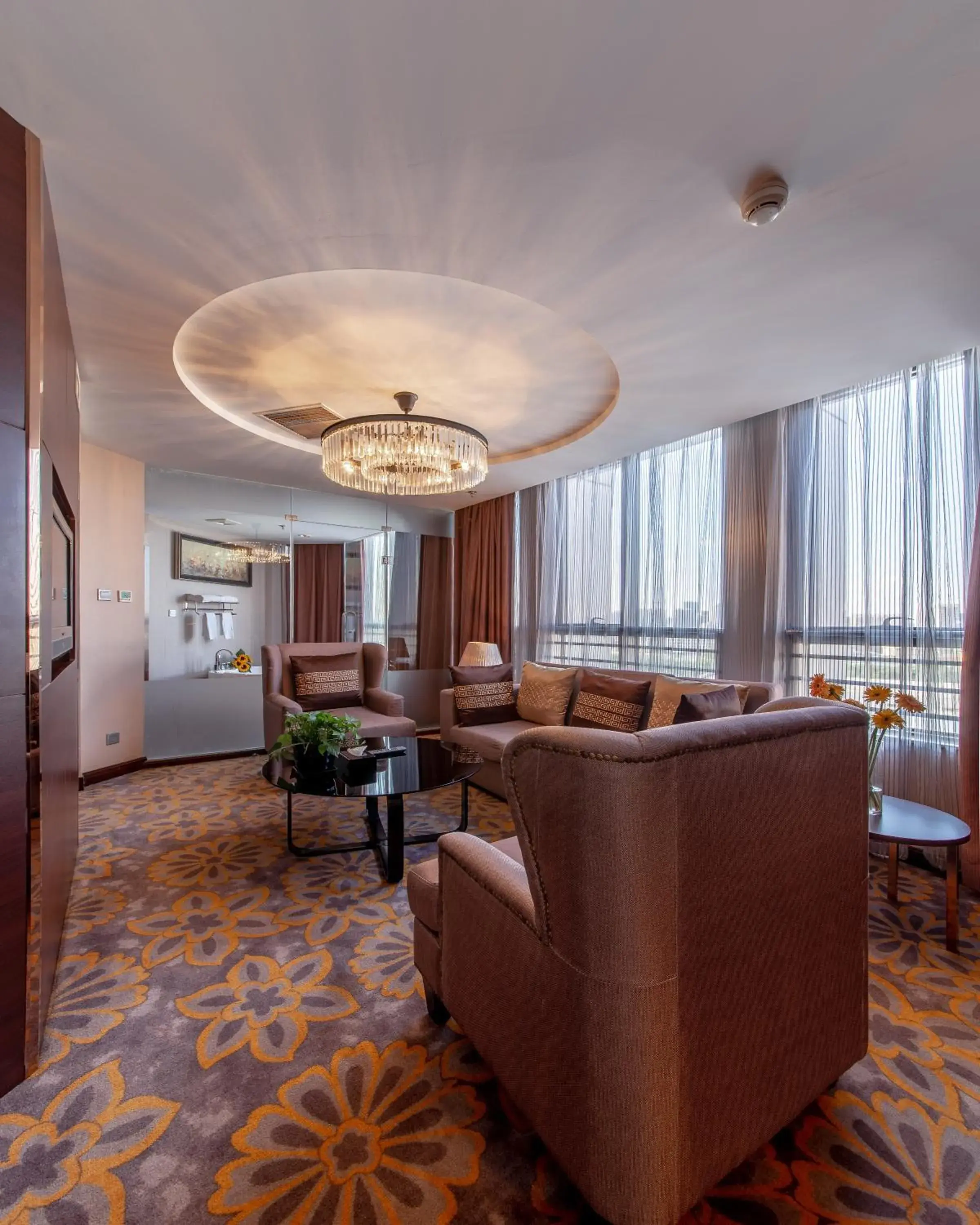 Seating Area in Beijing Sunflower Hotel