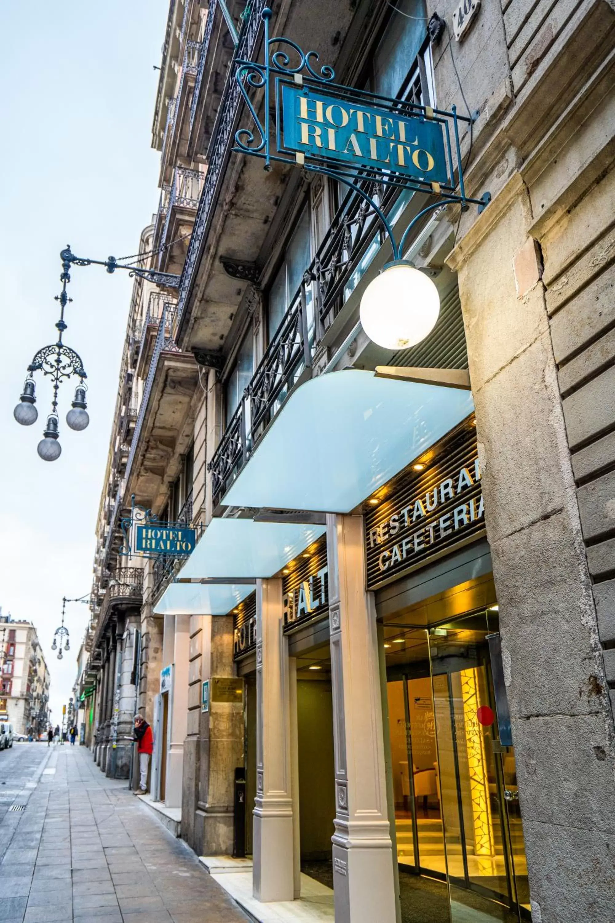 Facade/entrance in Hotel Rialto Facade/entrance in Hotel Rialto