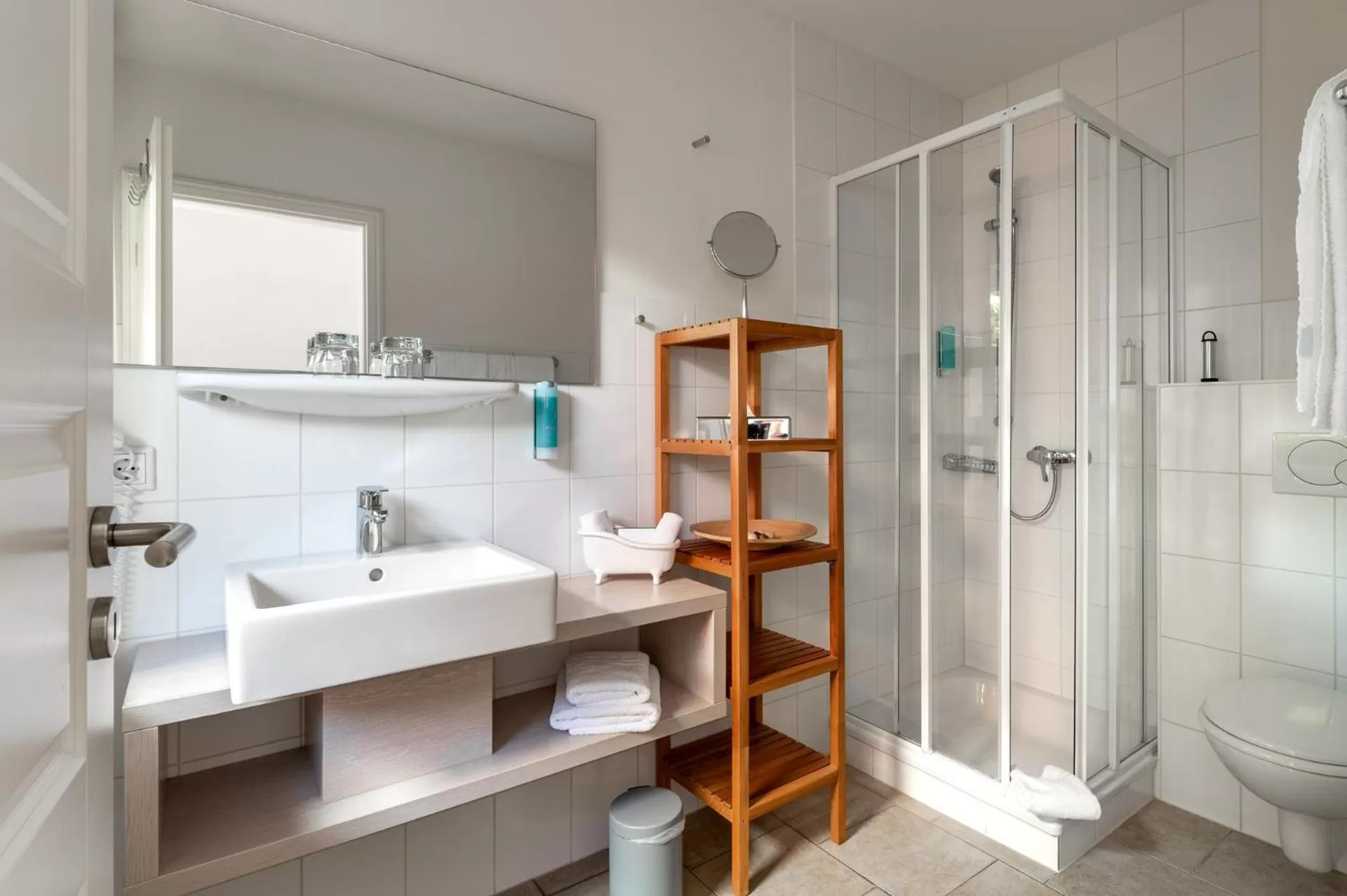 Bathroom in Hotel am Schlosspark garni