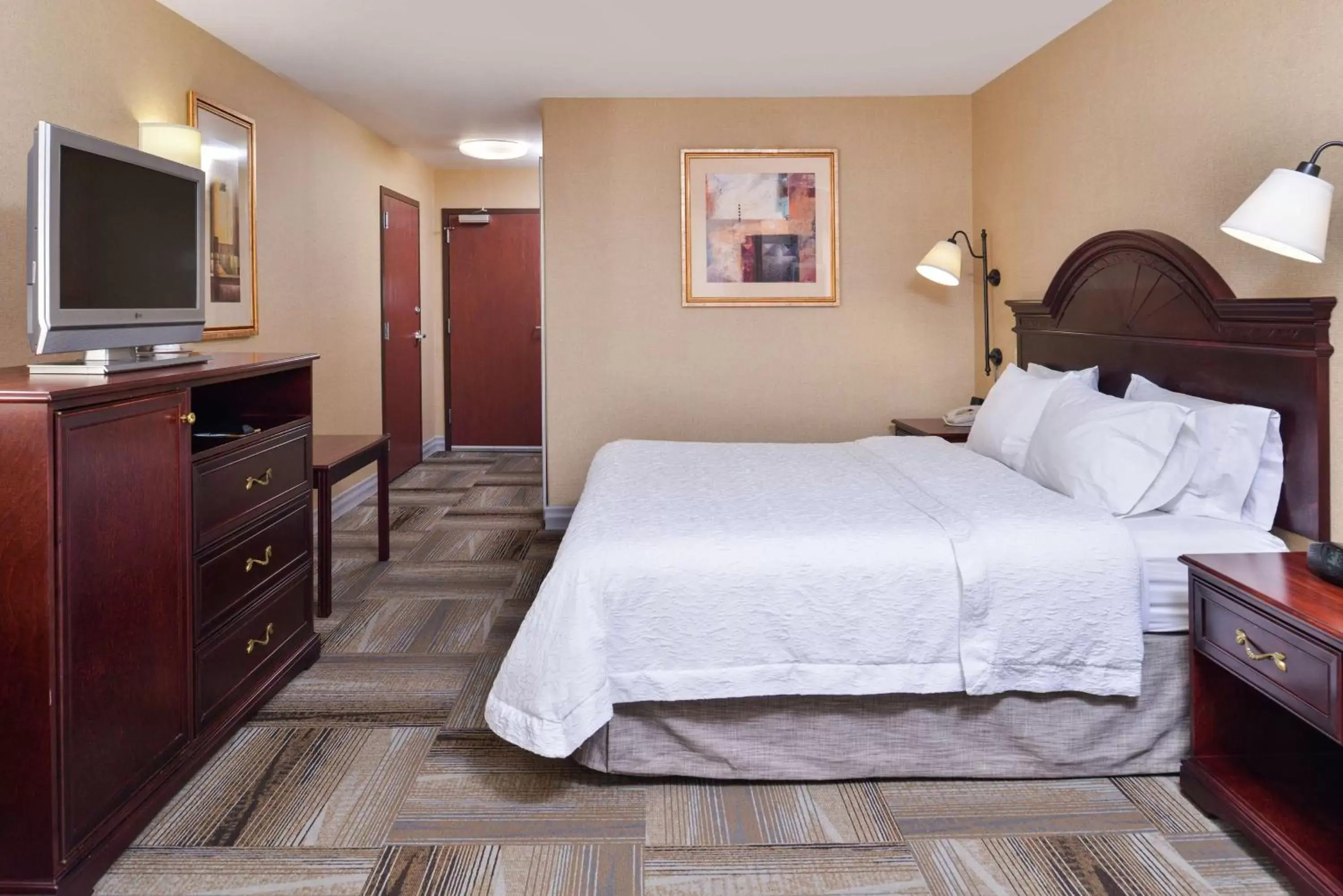 Bedroom, Bed in Hampton Inn & Suites Boise-Meridian