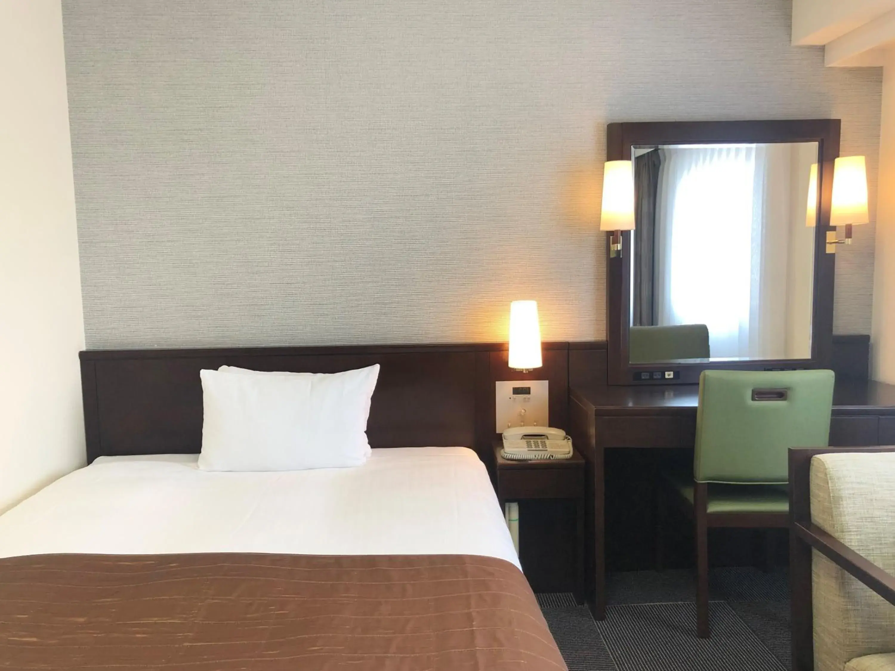 Bed in Hotel Hokke Club Hakodate Bed in Hotel Hokke Club Hakodate