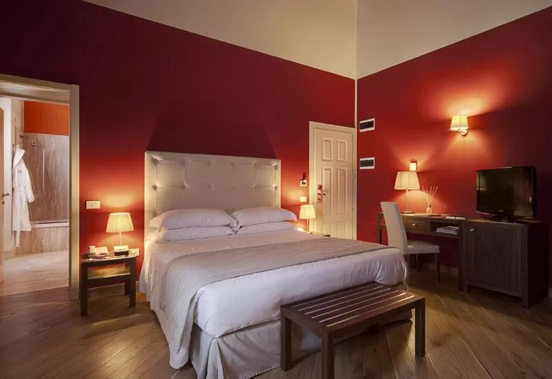 Bed in Hotel 500 Firenze