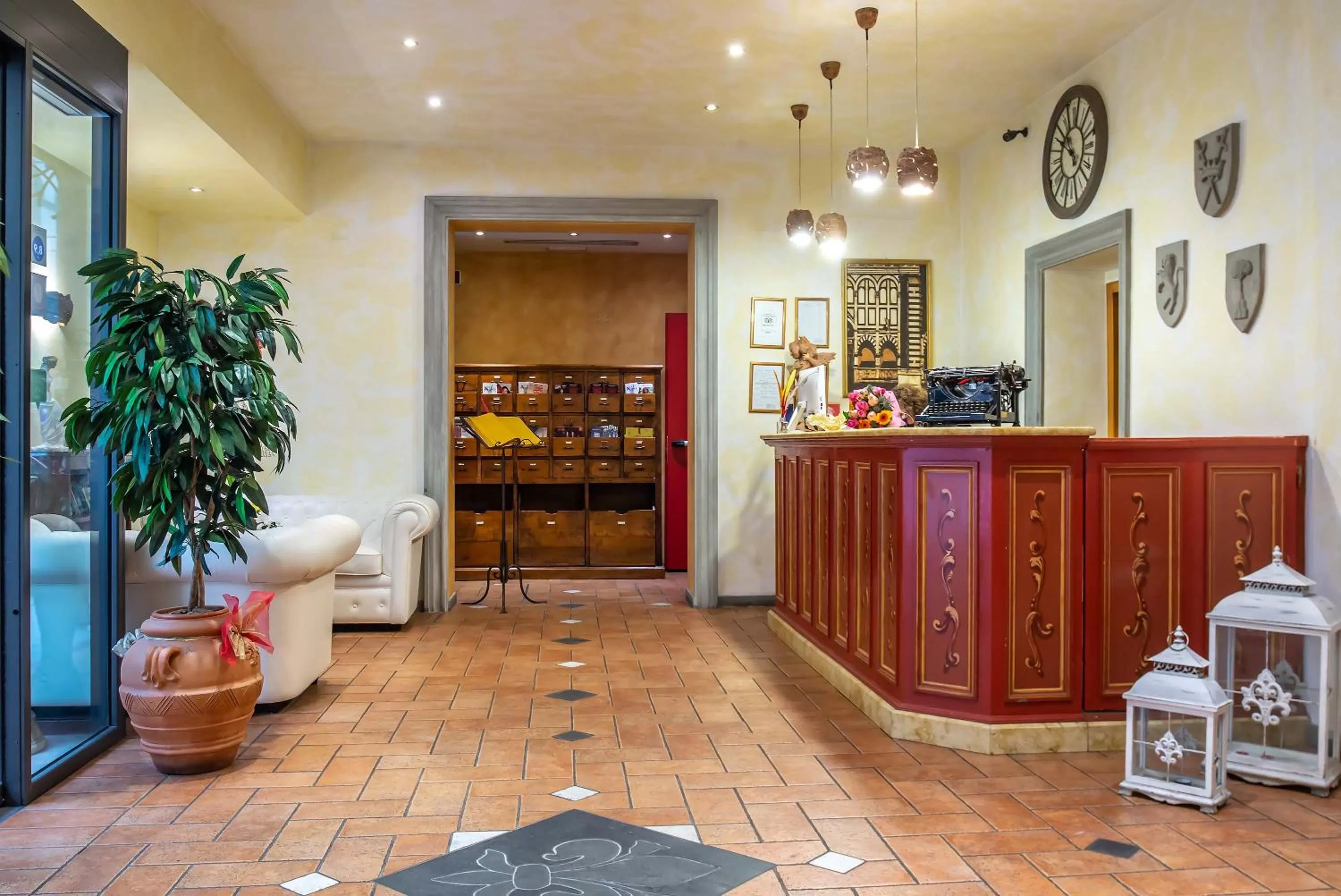 Lobby or reception in Hotel Alba Palace