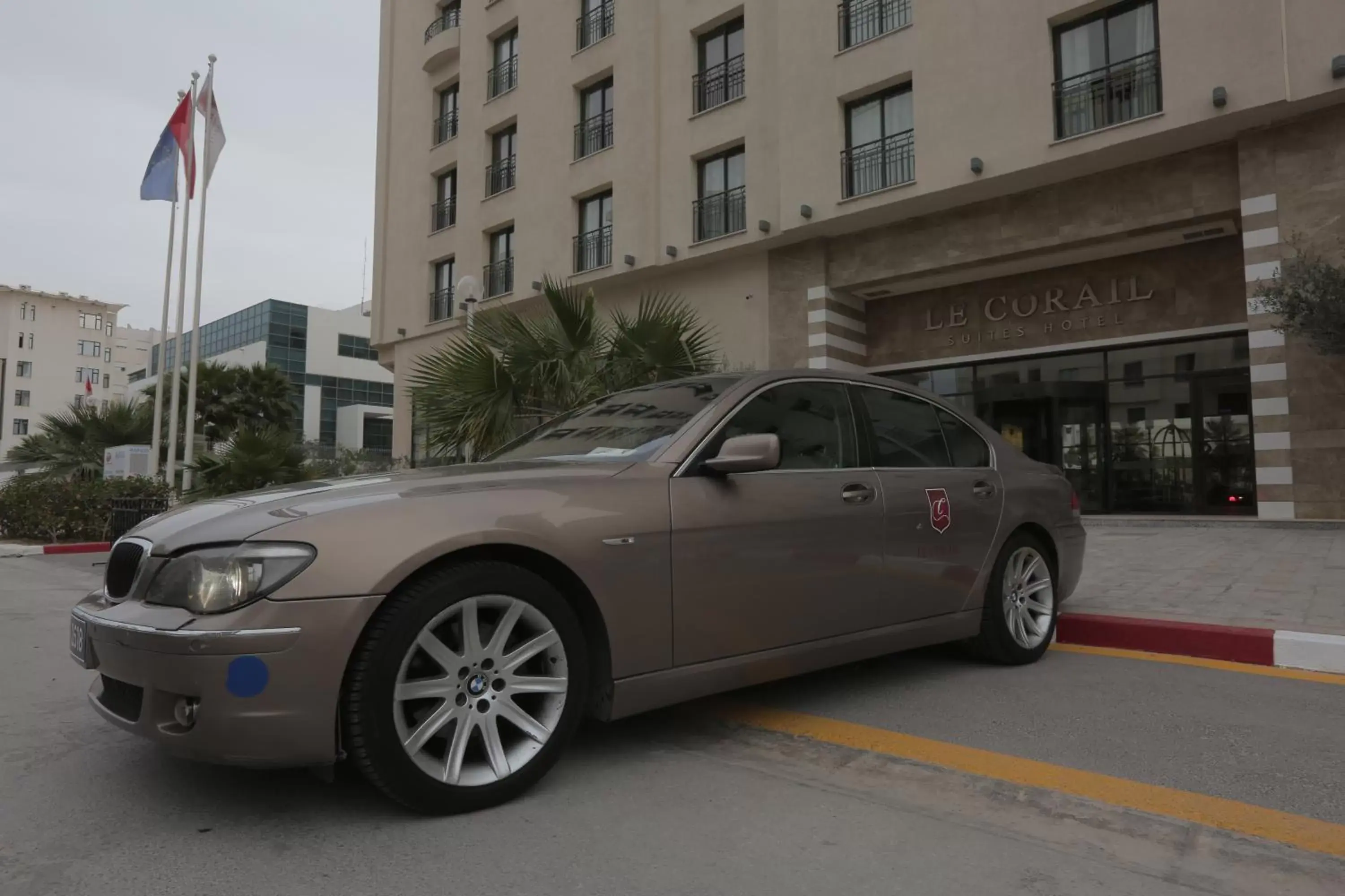 Facade/entrance in Le Corail Suites Hotel Facade/entrance in Le Corail Suites Hotel