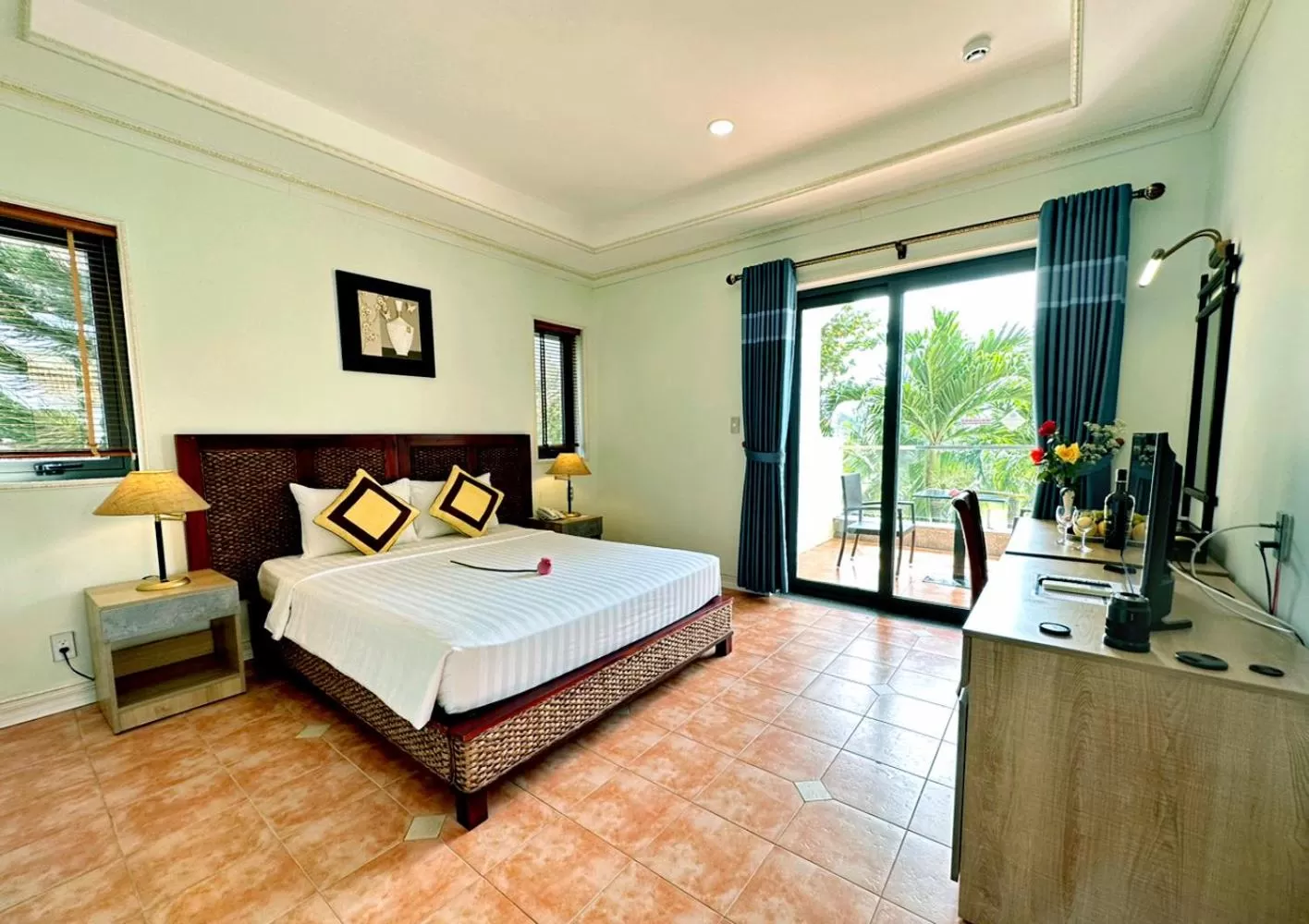 Bedroom, Bed in Lotus Vung Tau Resort & Spa