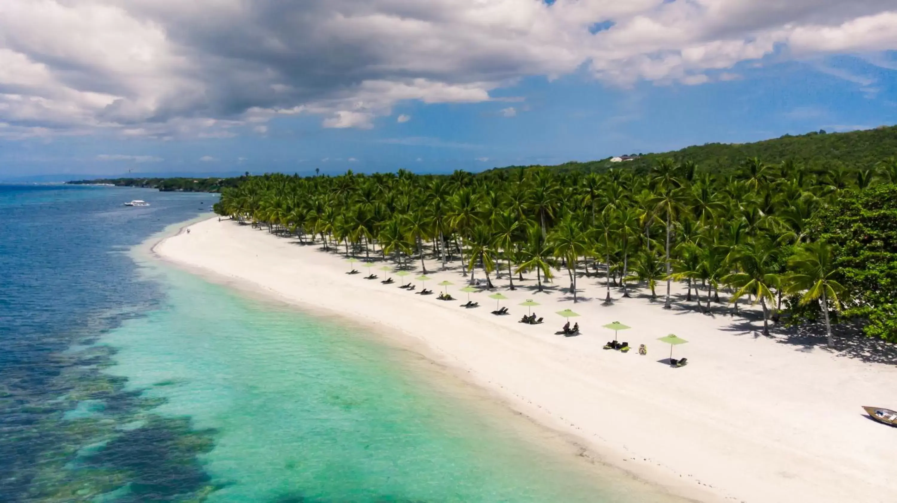 Property building, Bird's-eye View in South Palms Resort Panglao