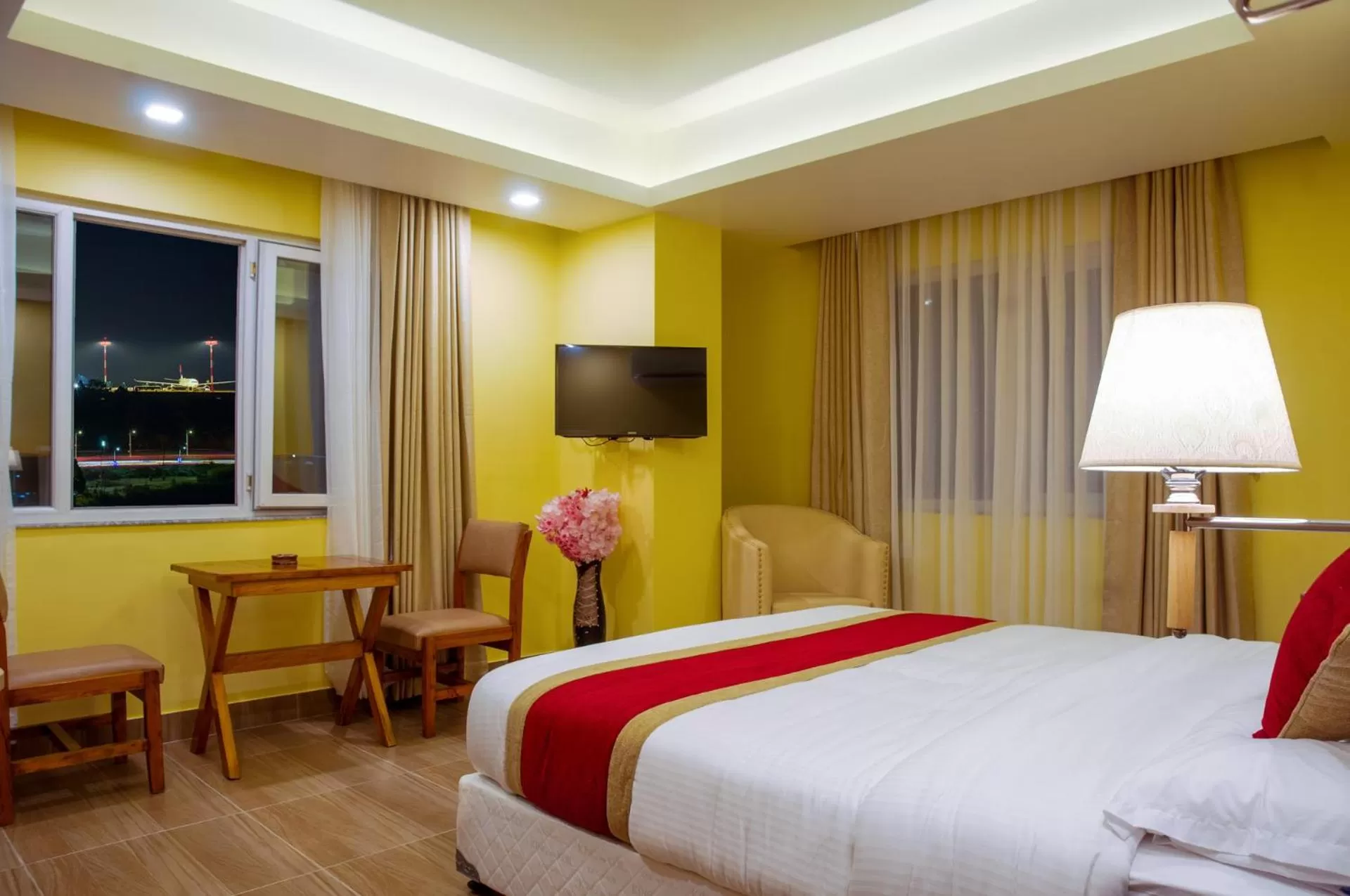 Bedroom, Bed in Hotel Krishna Kathmandu