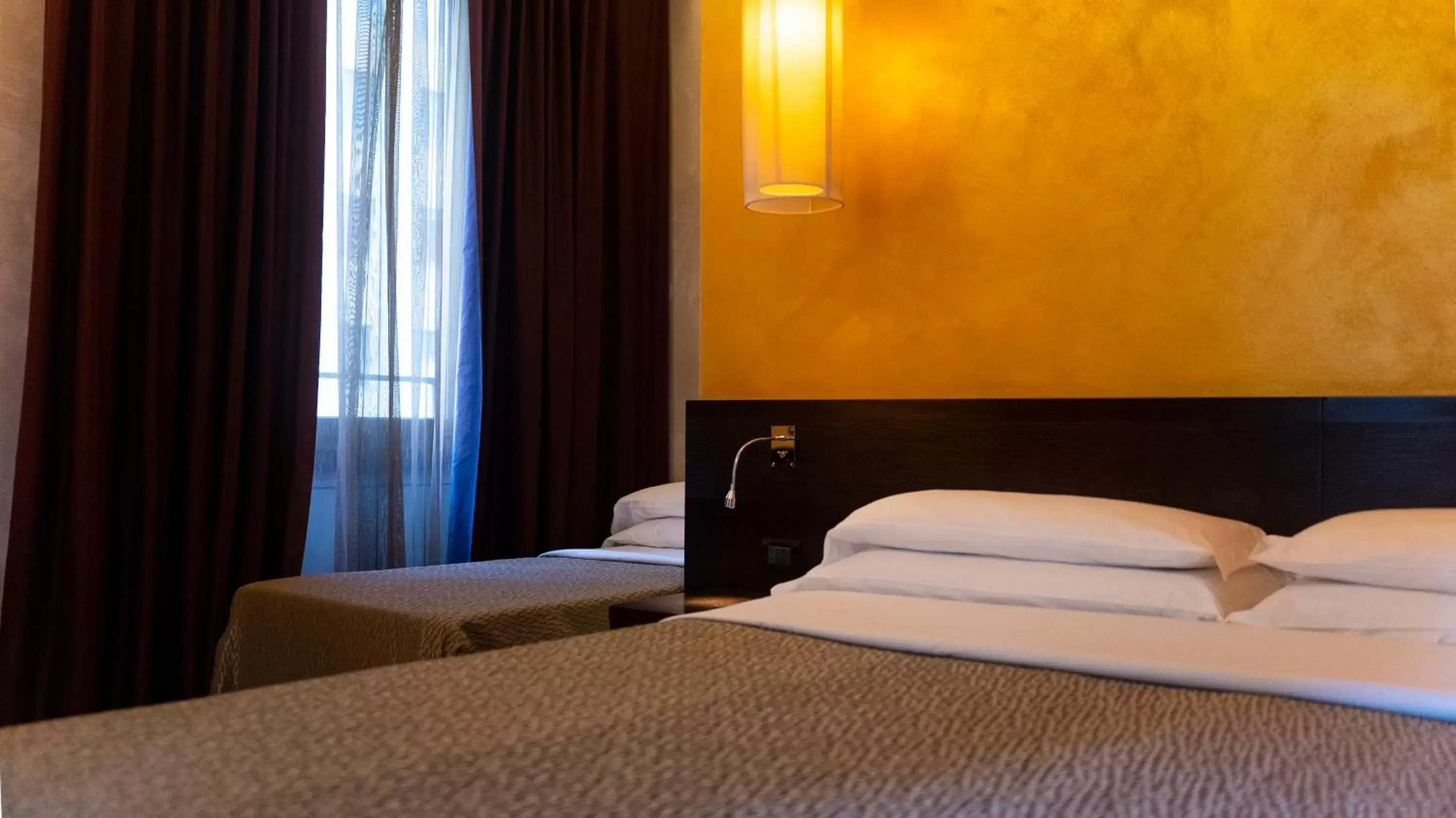 Bedroom, Bed in Hotel Re Di Roma