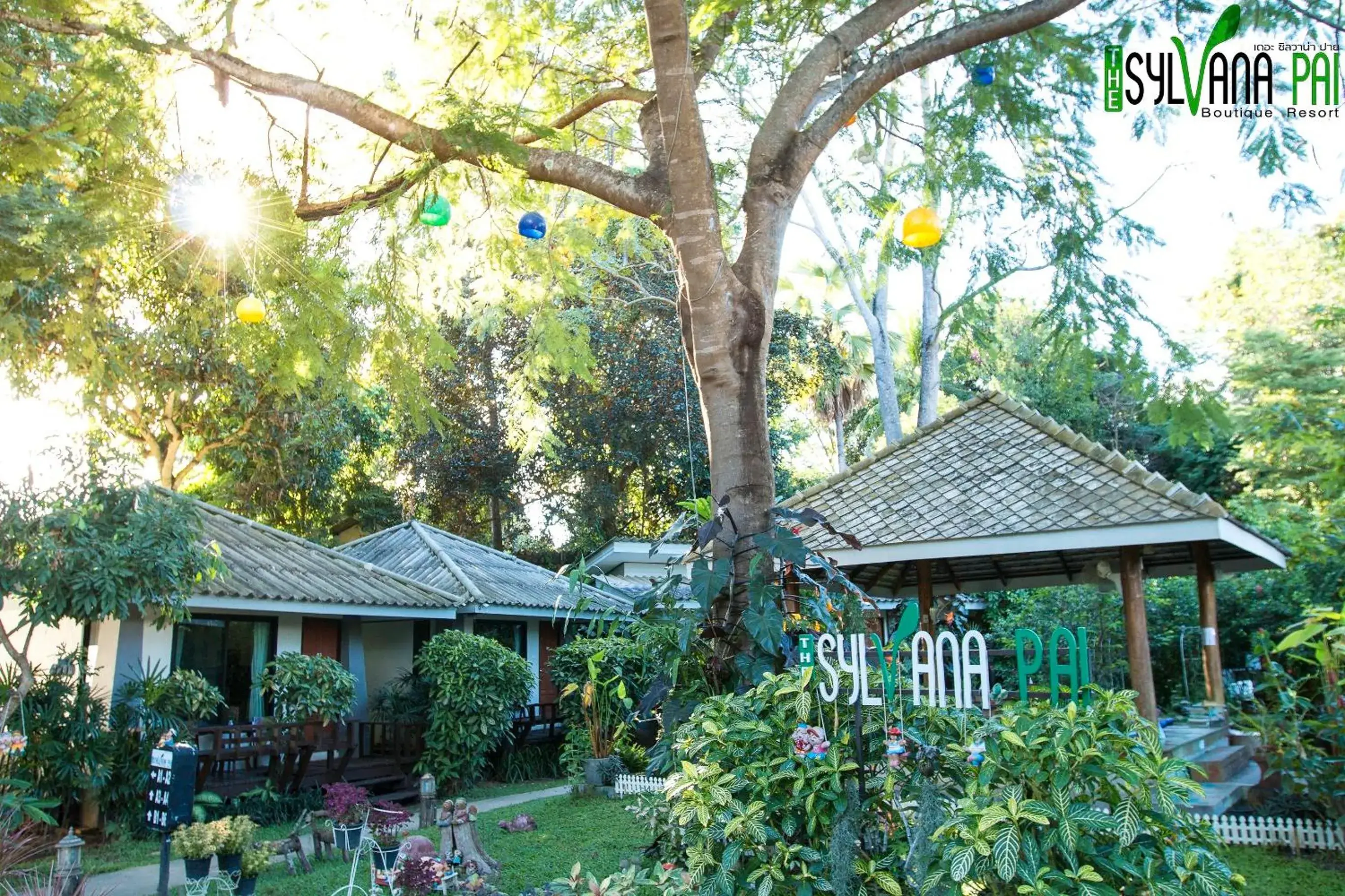 Garden, Property Building in The Sylvana Pai Hotel