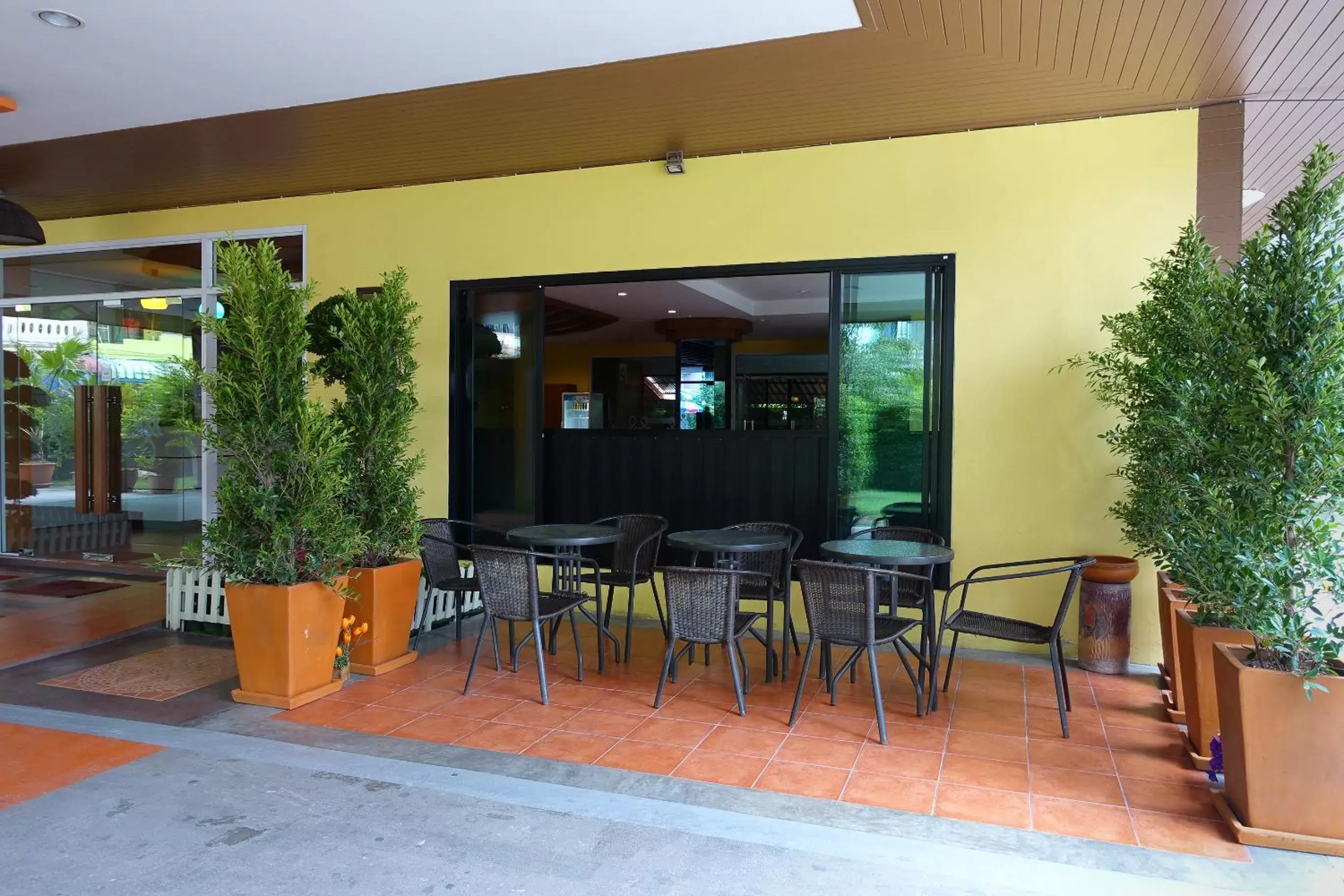 Facade/entrance in The Right Resort Facade/entrance in The Right Resort