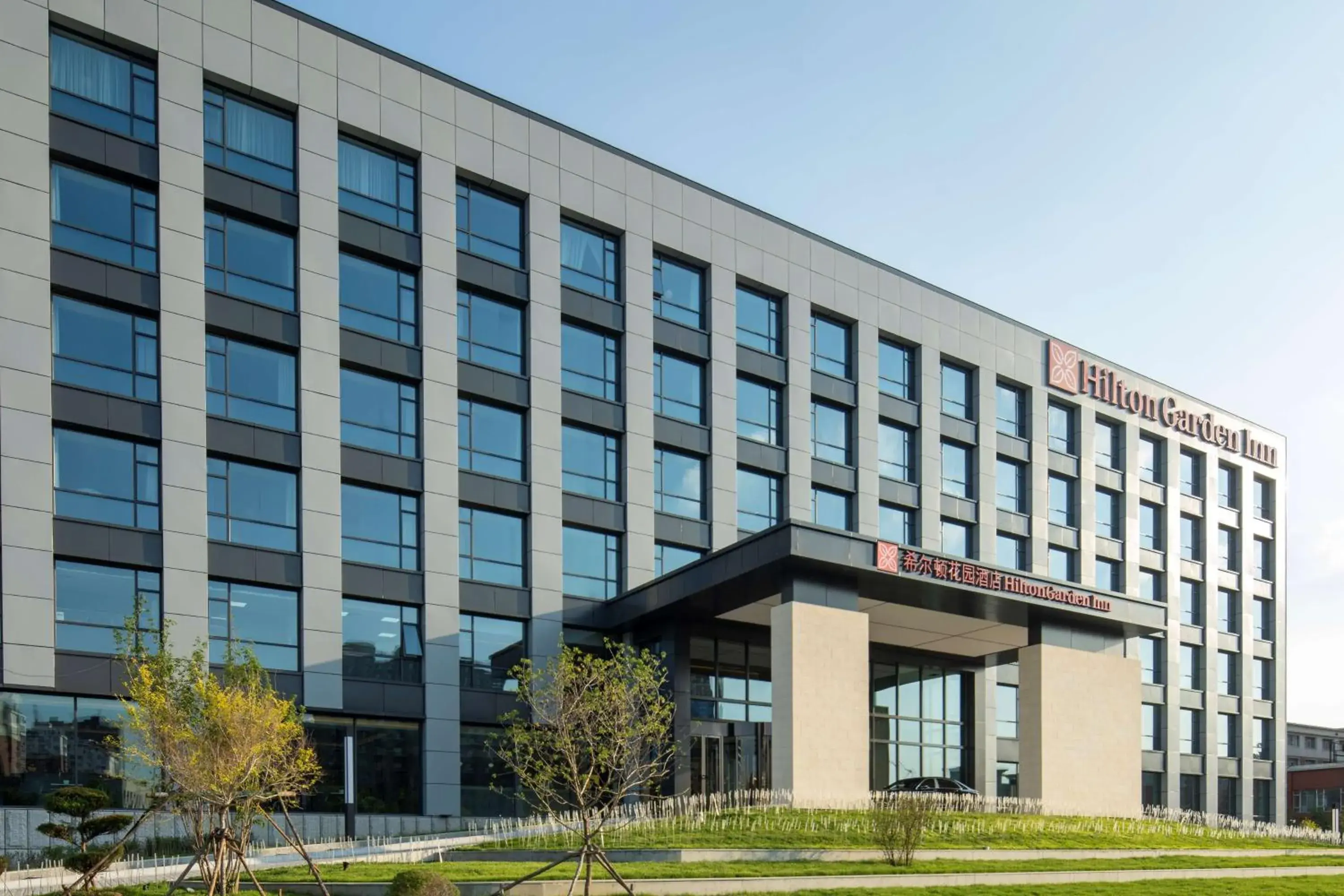 Property building in Hilton Garden Inn Changchun Economic Development Zone Property building in Hilton Garden Inn Changchun Economic Development Zone