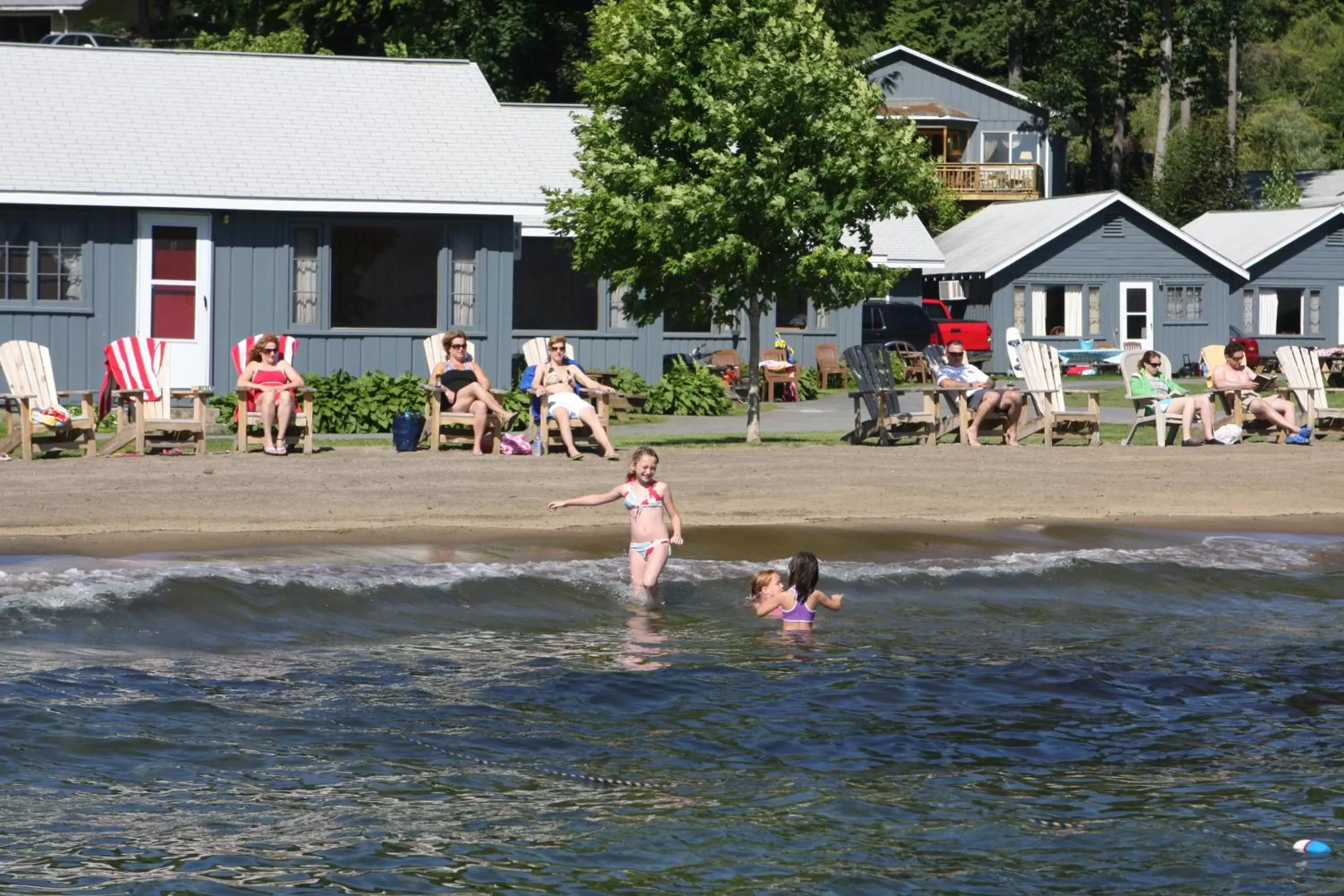 People in Blue Lagoon Resort