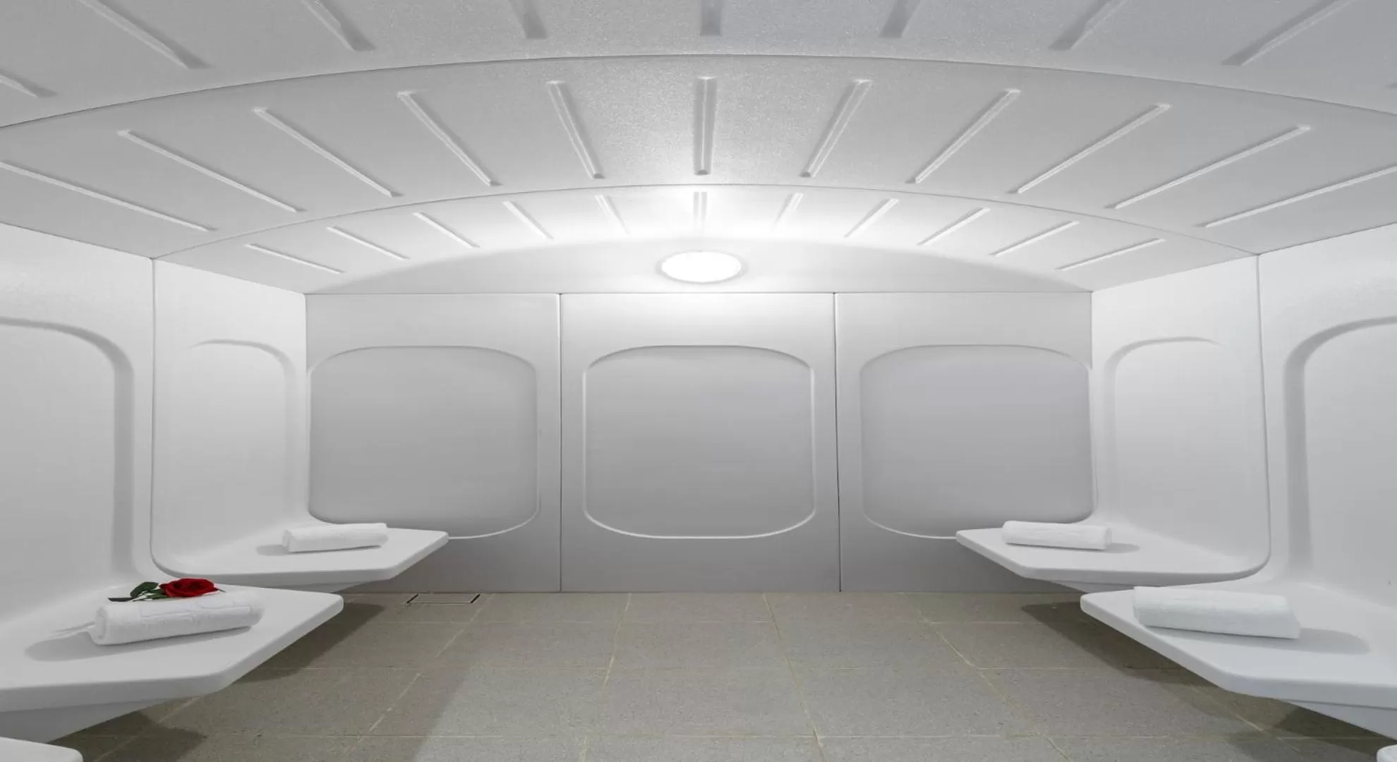 Steam room in Rose Executive Hotel - DWTC
