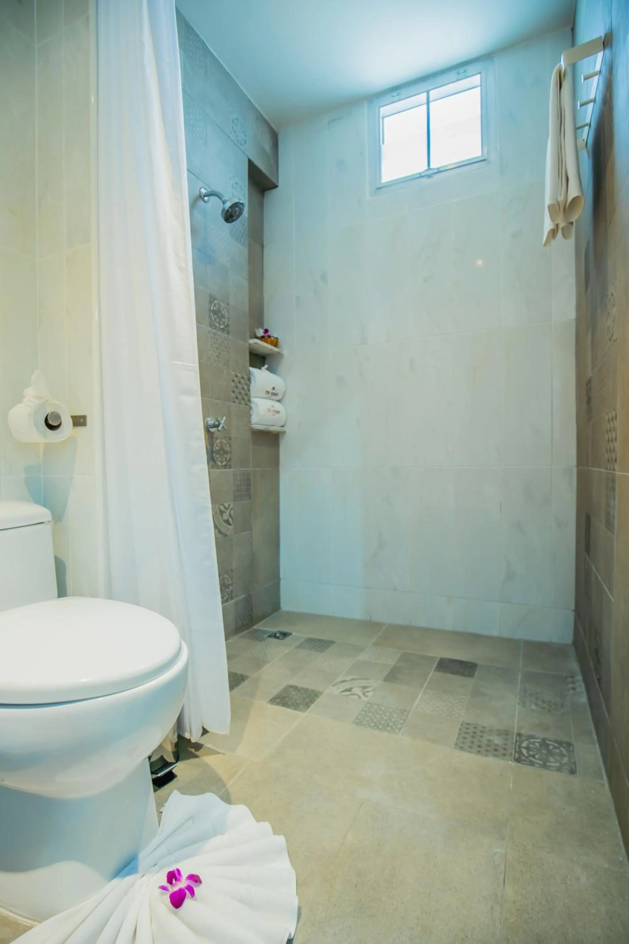 Bathroom in The Rubber Hotel Phuket