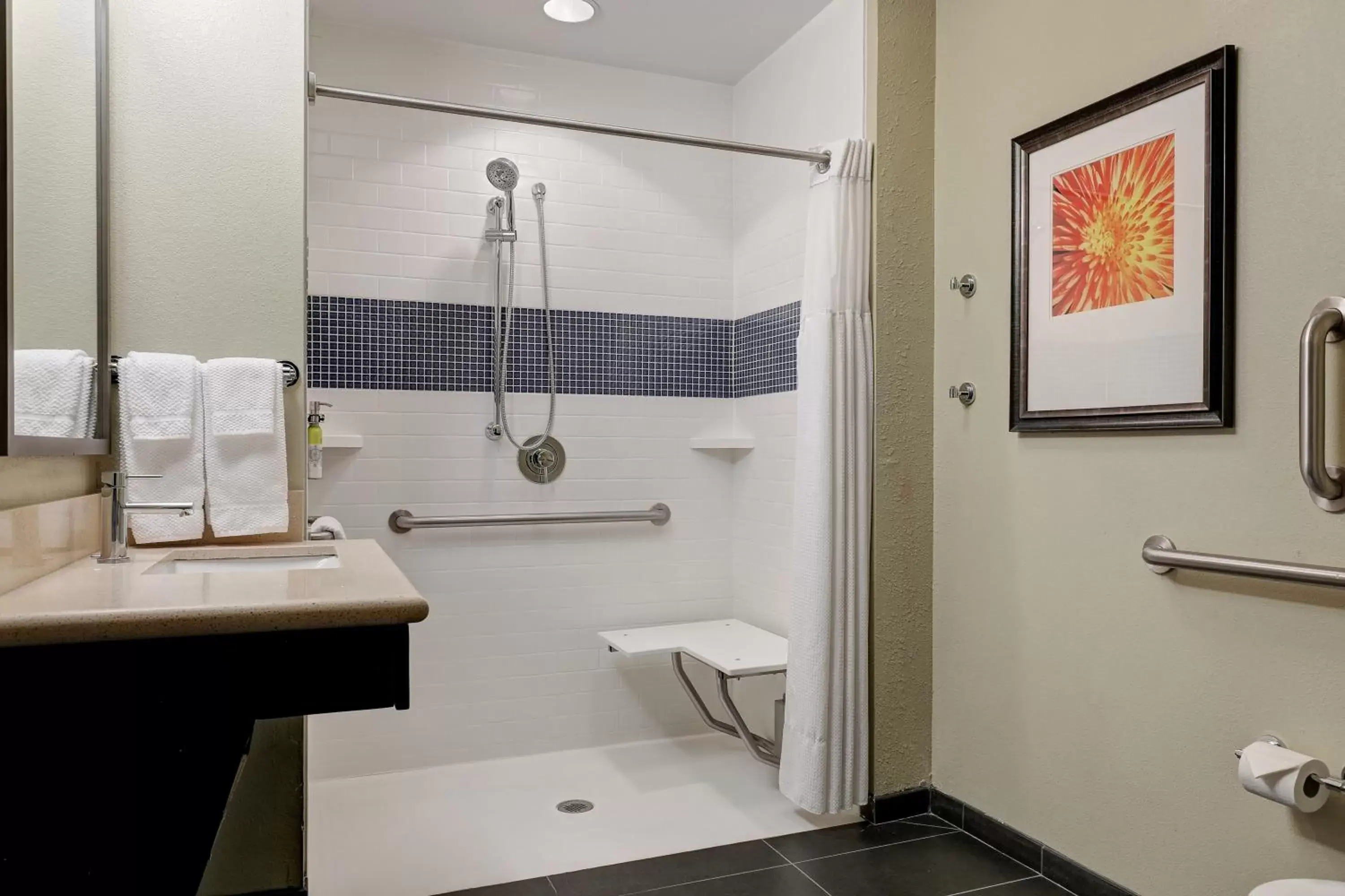 Photo of the whole room, Bathroom in Staybridge Suites Washington D.C. - Greenbelt, an IHG Hotel