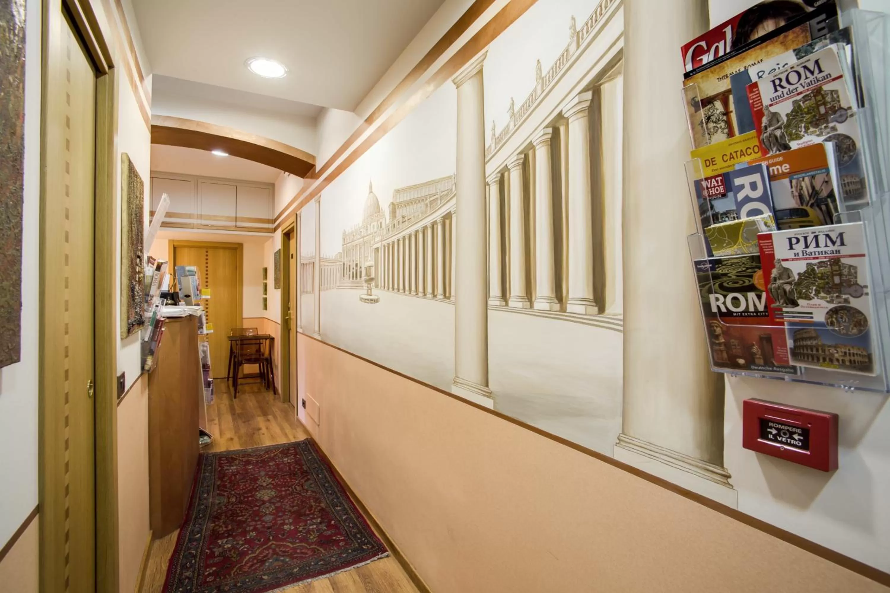 Decorative detail in PapavistaRelais