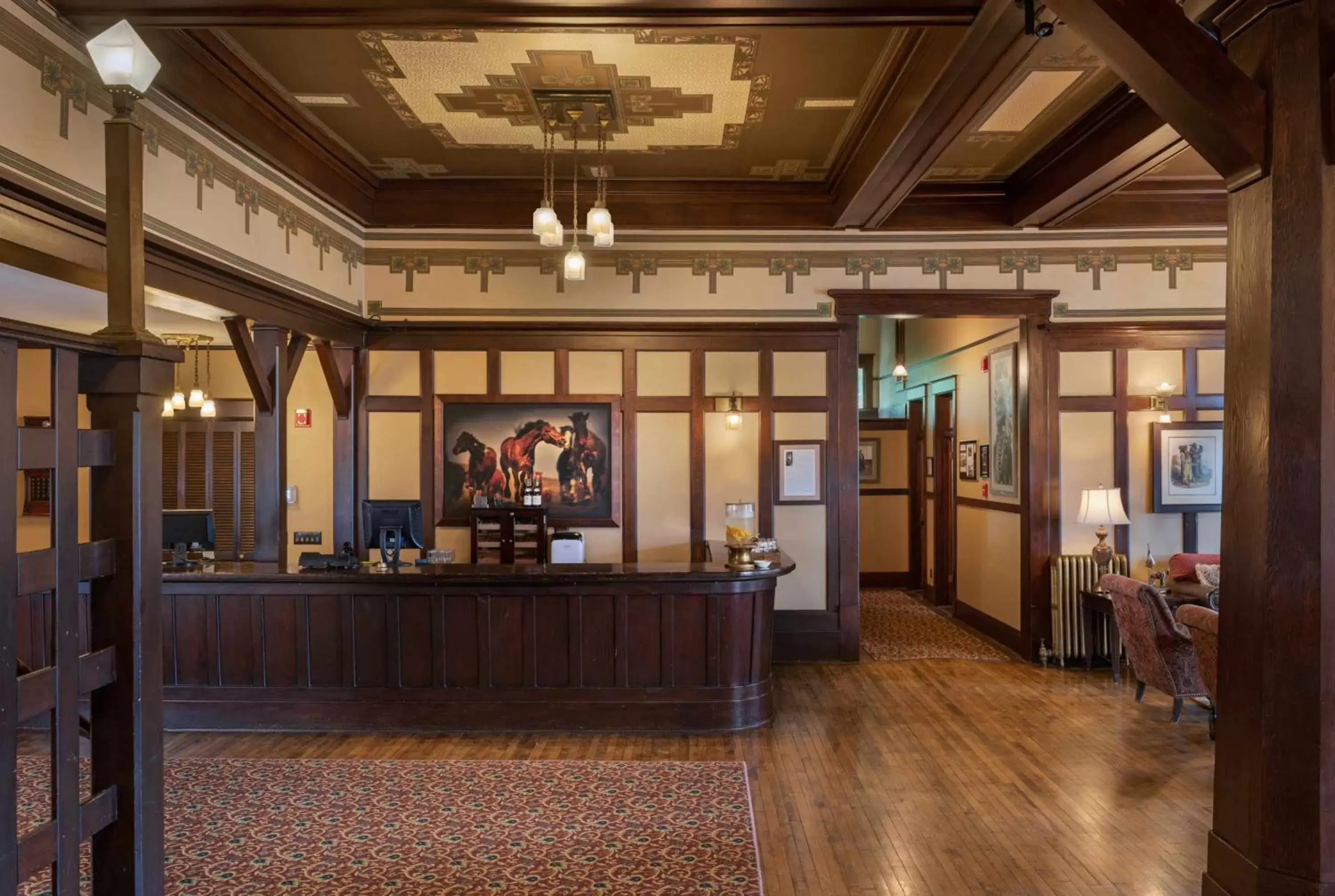 Lobby or reception, Lobby/Reception in The Sacajawea Hotel