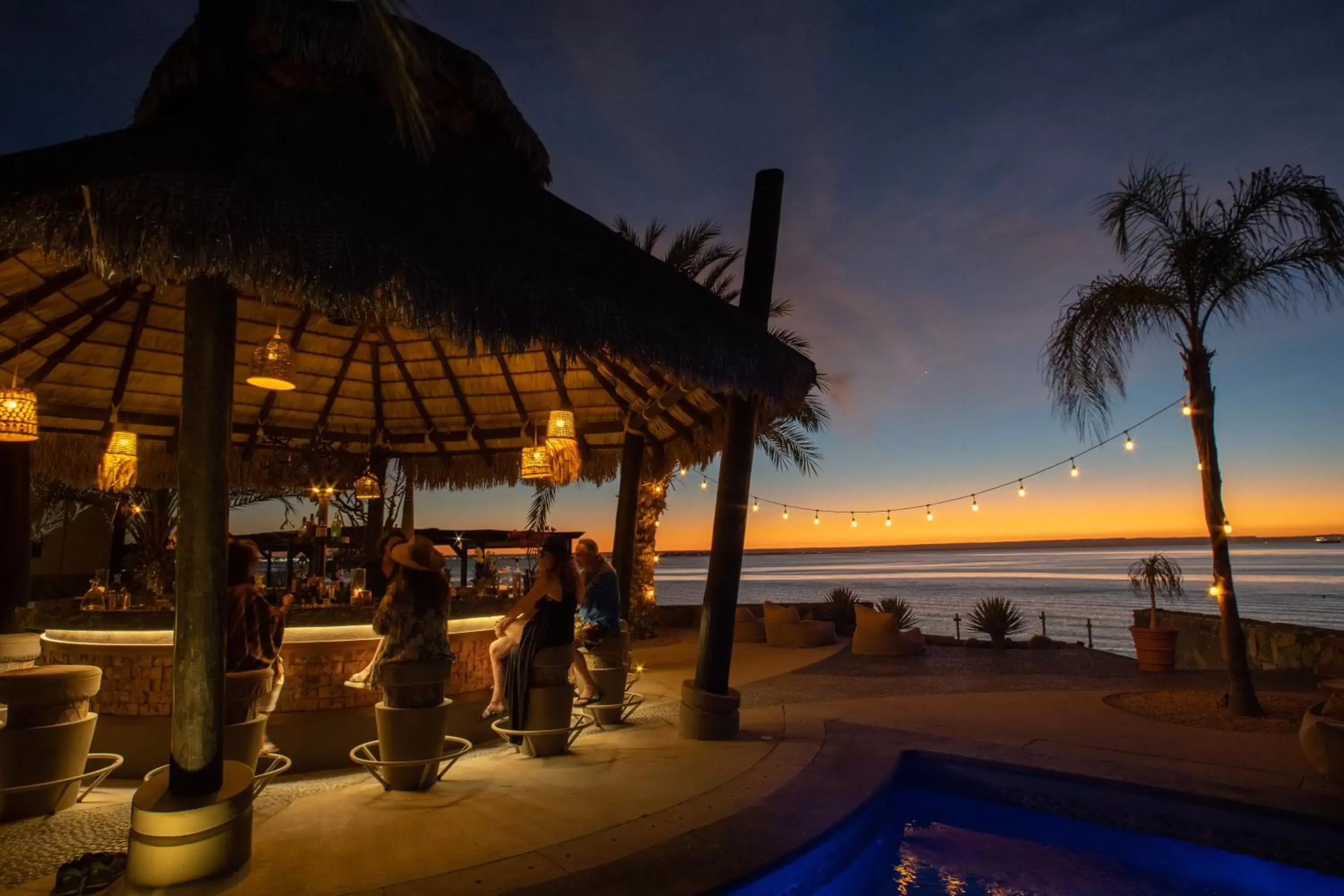 Lounge or bar, Swimming Pool in ORCHID HOUSE BAJA