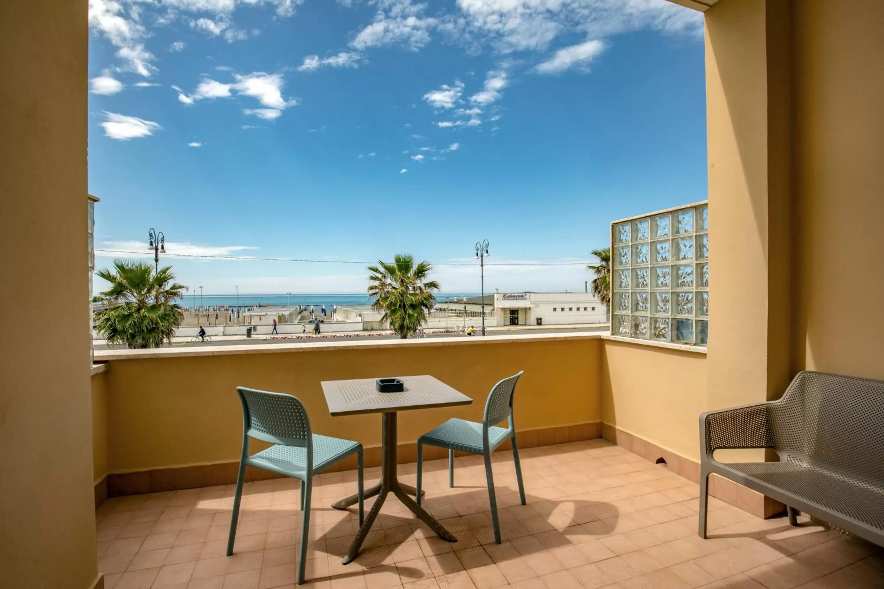 View (from property/room), Balcony/Terrace in Hotel La Scaletta