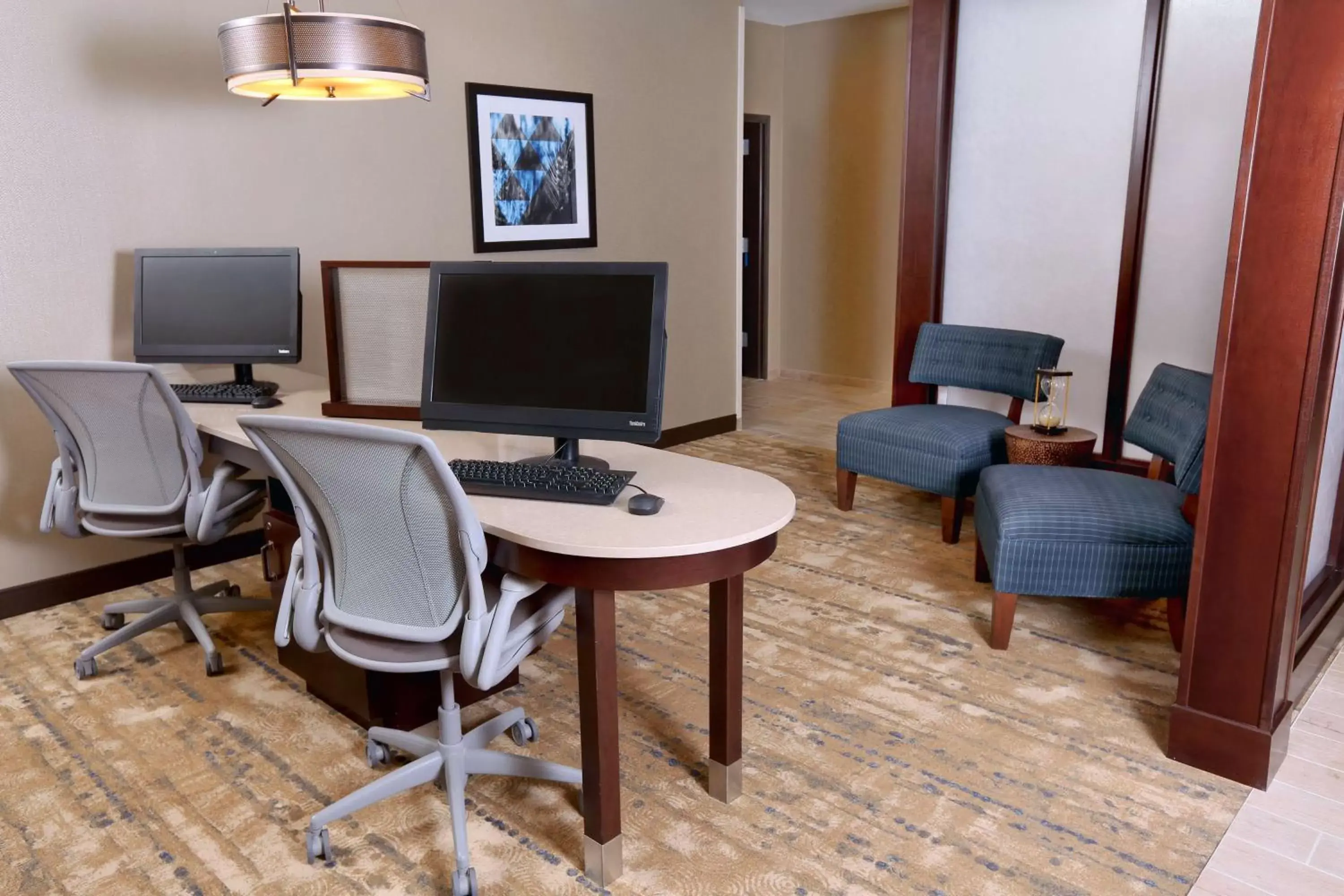 Business facilities, TV/Entertainment Center in Homewood Suites By Hilton West Fargo/Sanford Medical Center