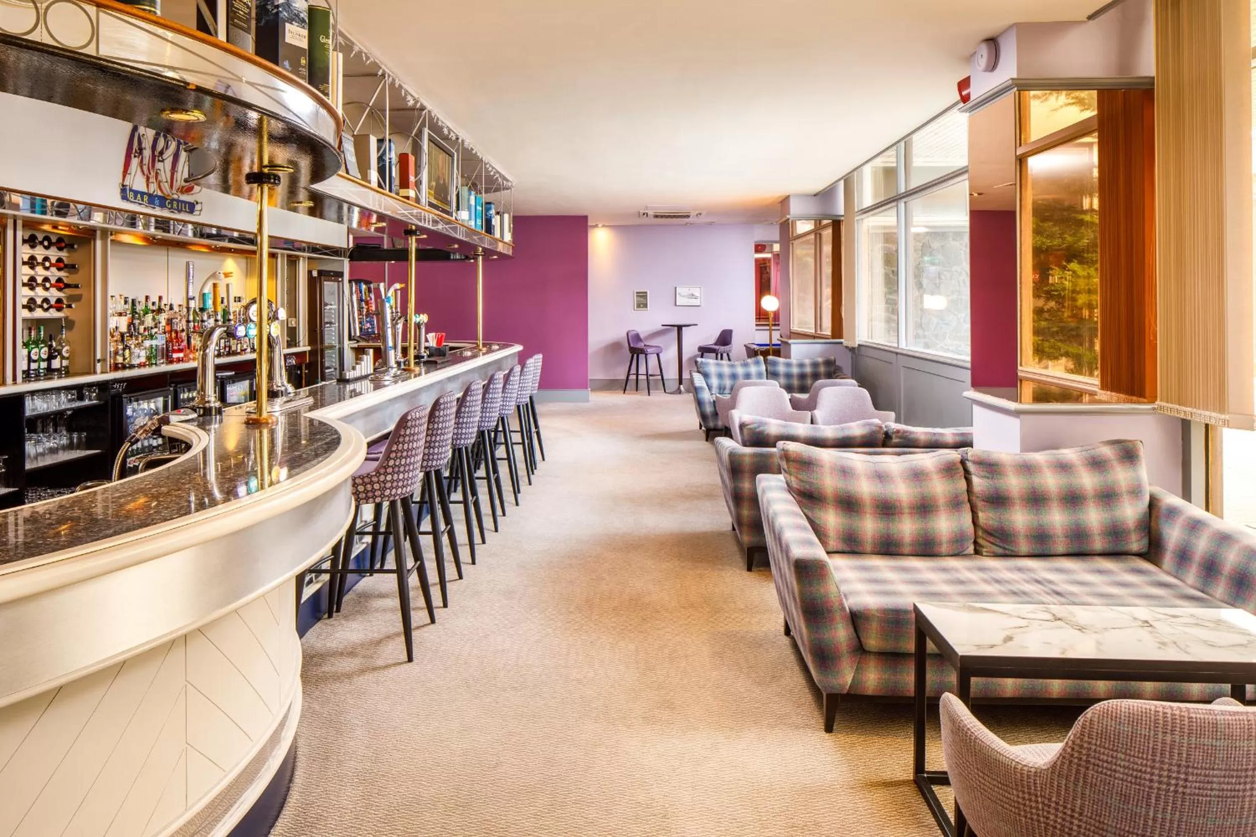 Lounge or bar in Mercure Ayr Hotel