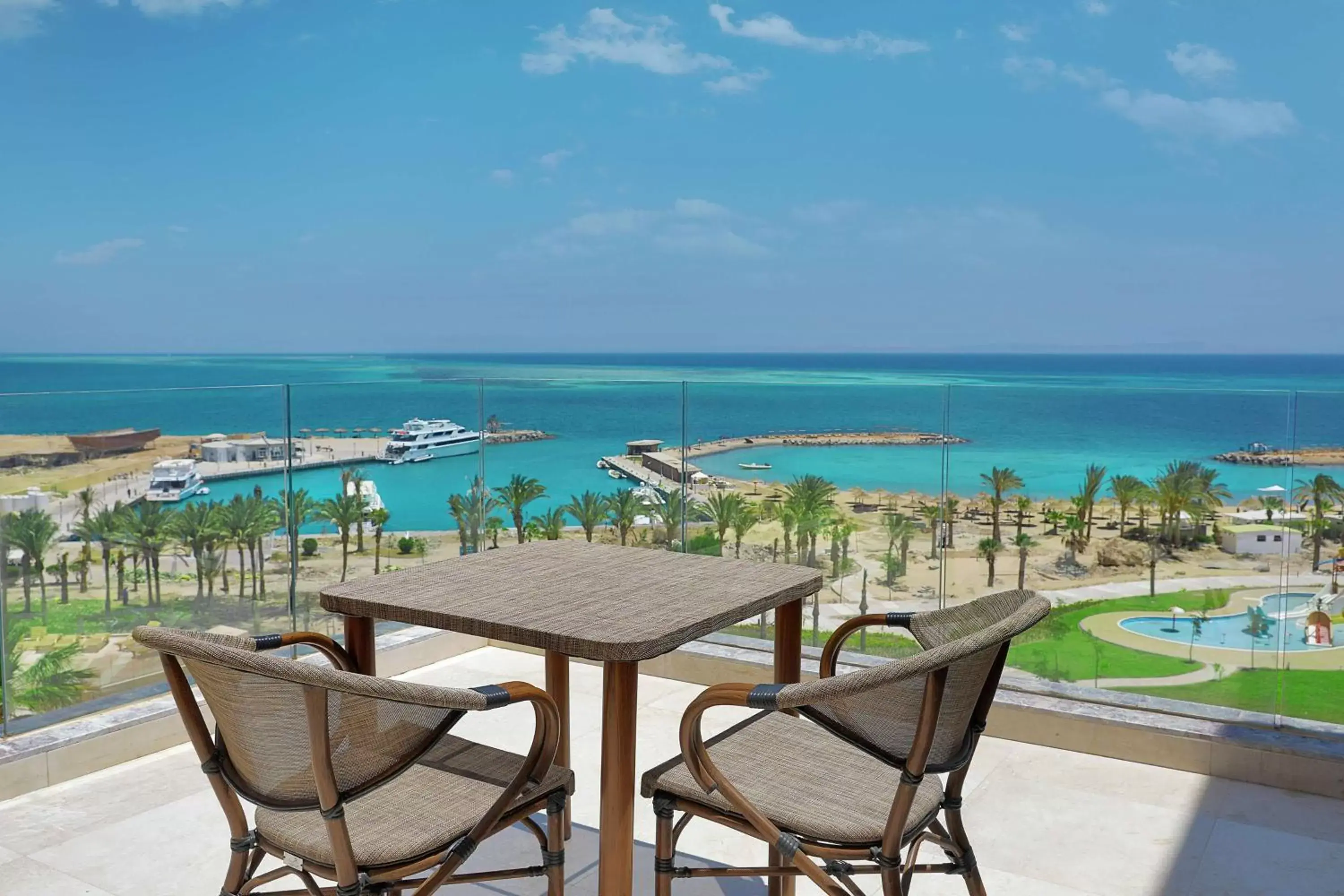 View (from property/room) in Hilton Hurghada Plaza Hotel