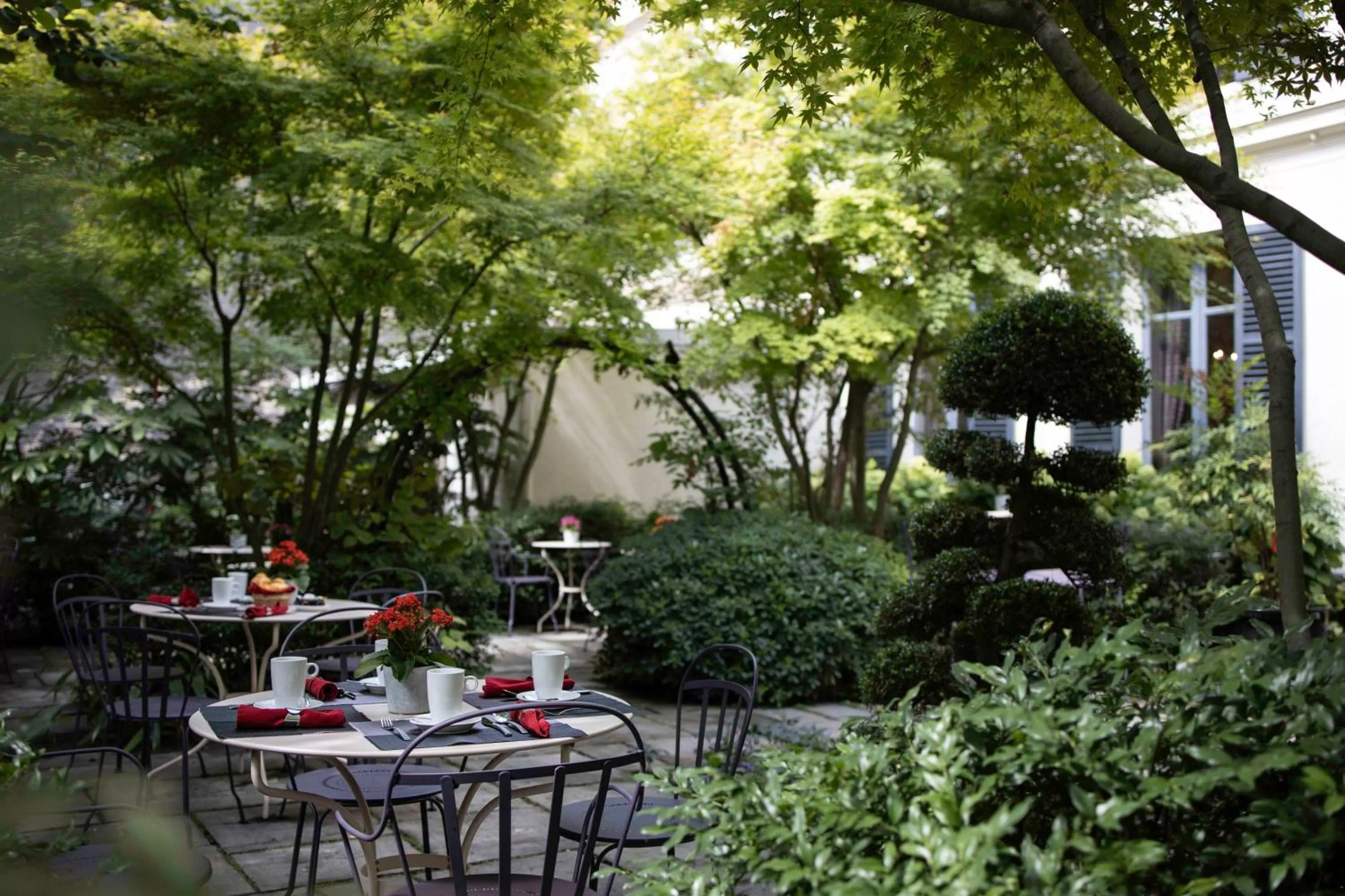 Garden in Hôtel Regent's Garden - Astotel