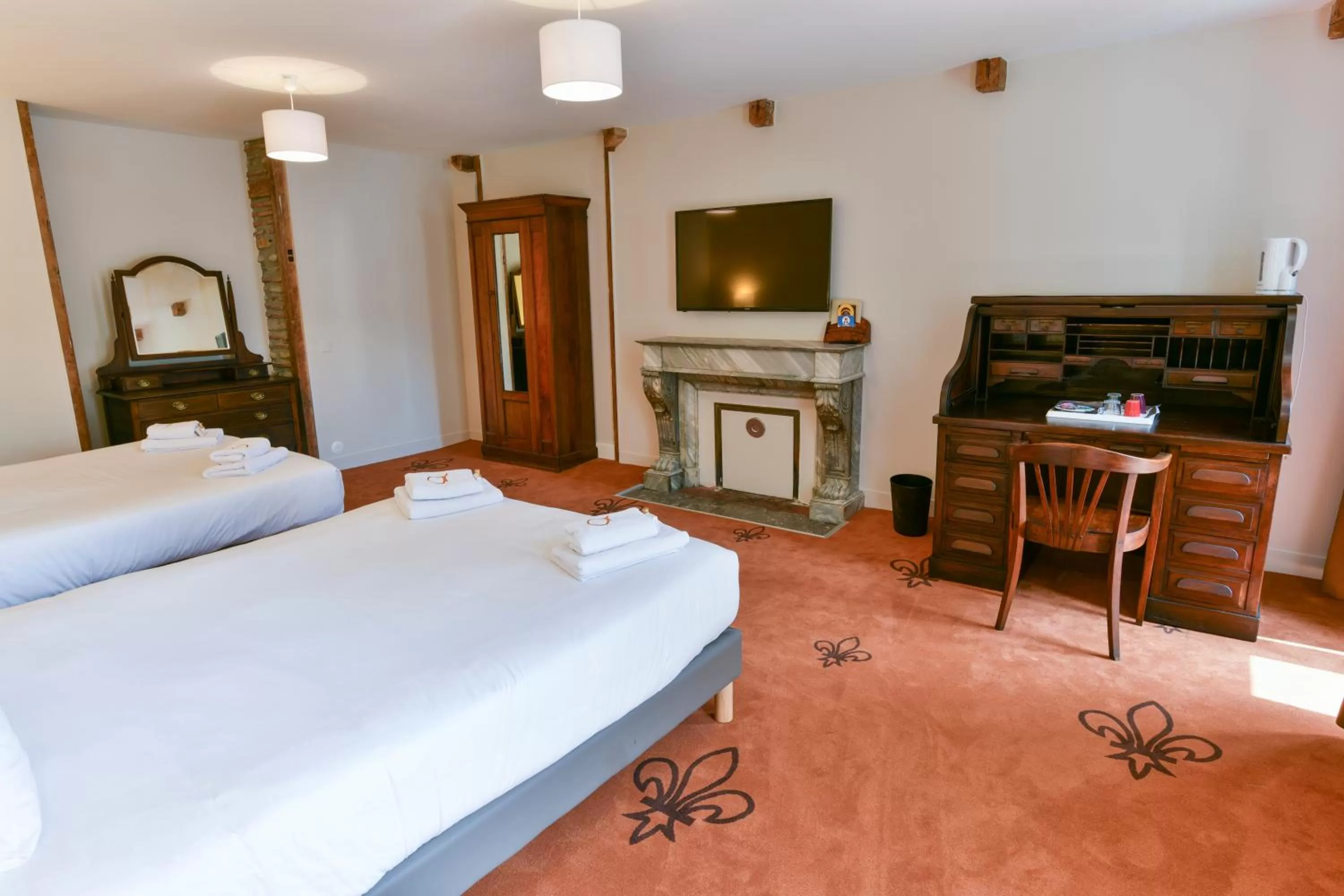 Bed in Hotel De Gramont