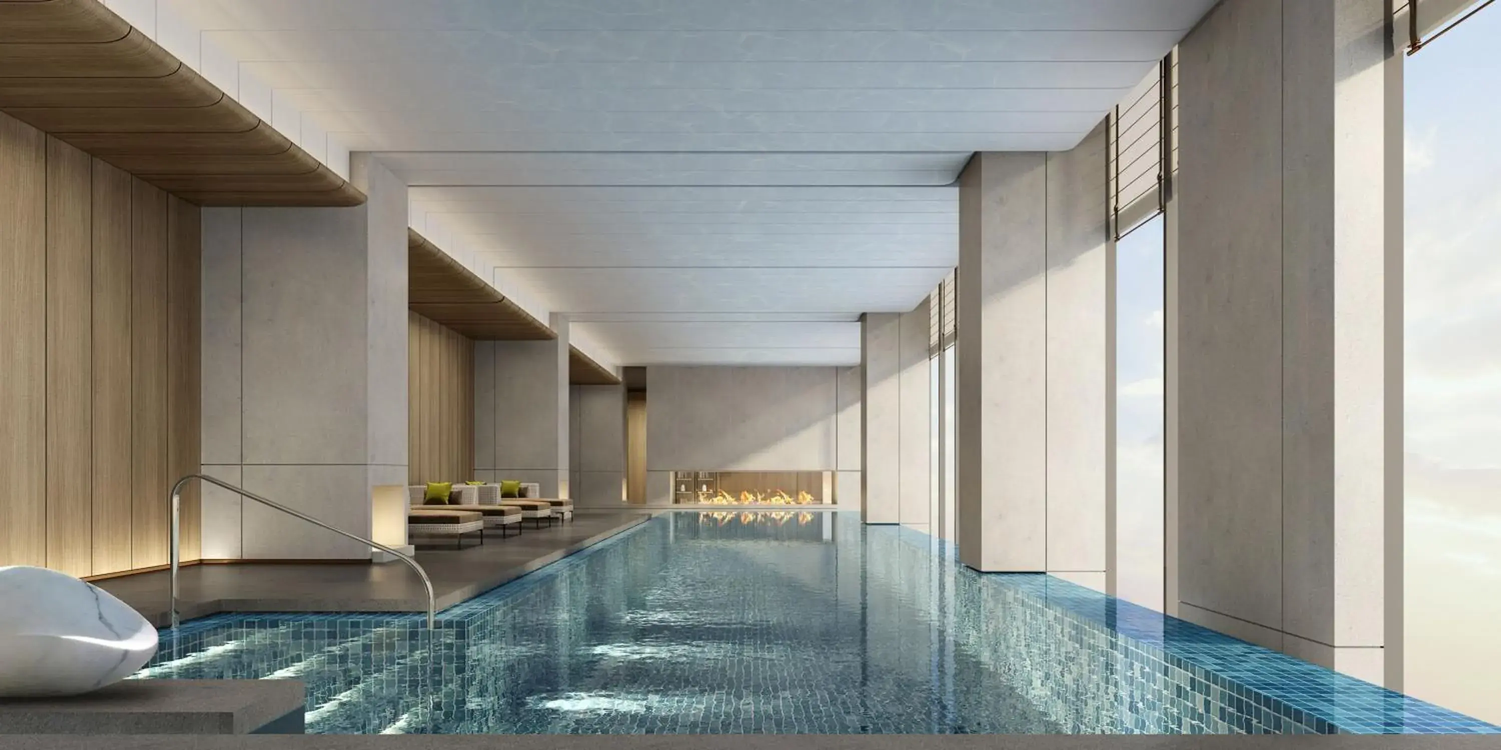 Swimming Pool in Crowne Plaza Hohhot City Center