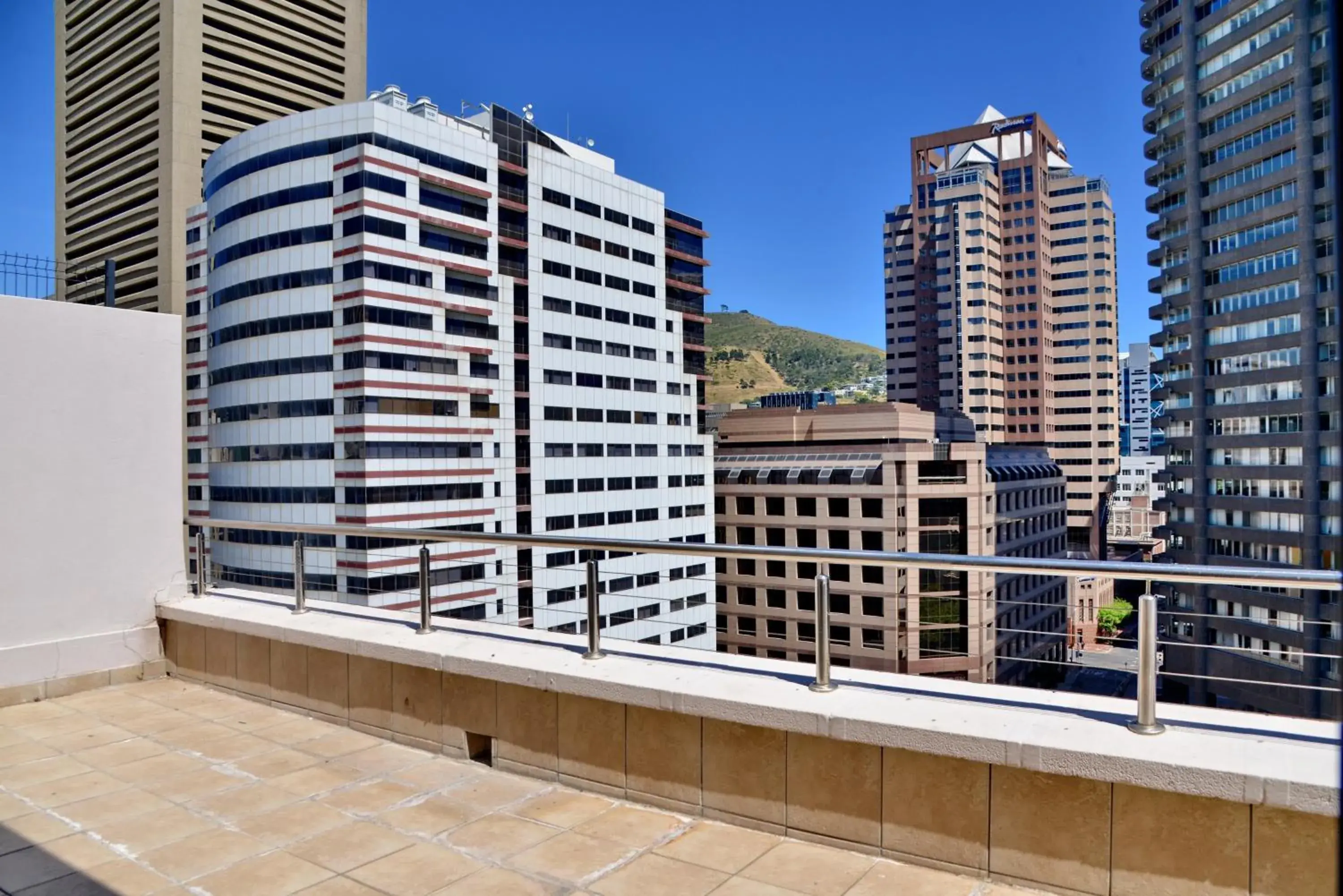 Balcony/Terrace in Fountains Hotel Cape Town