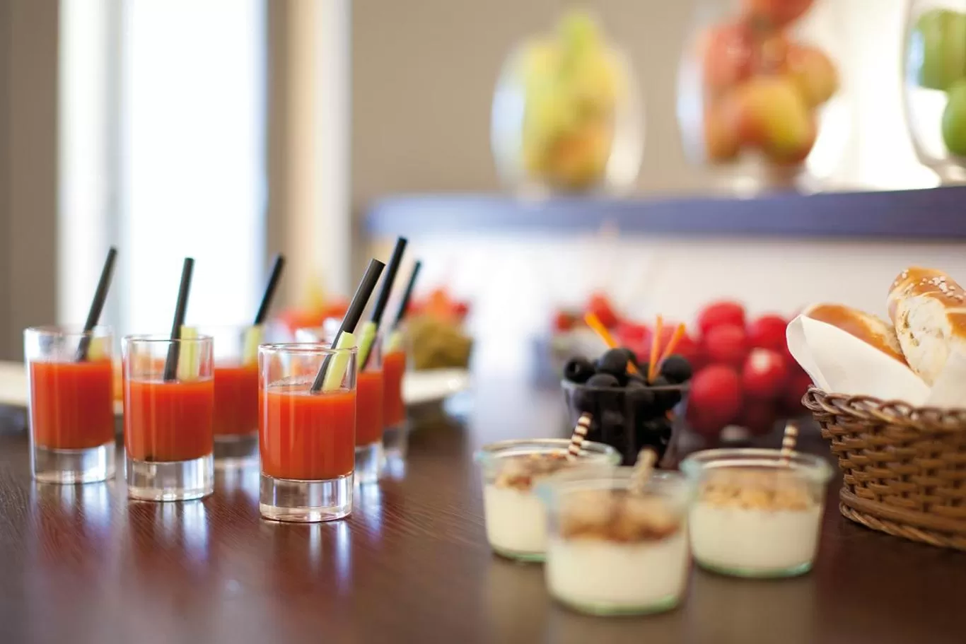 Food close-up in ambassador hotel & spa