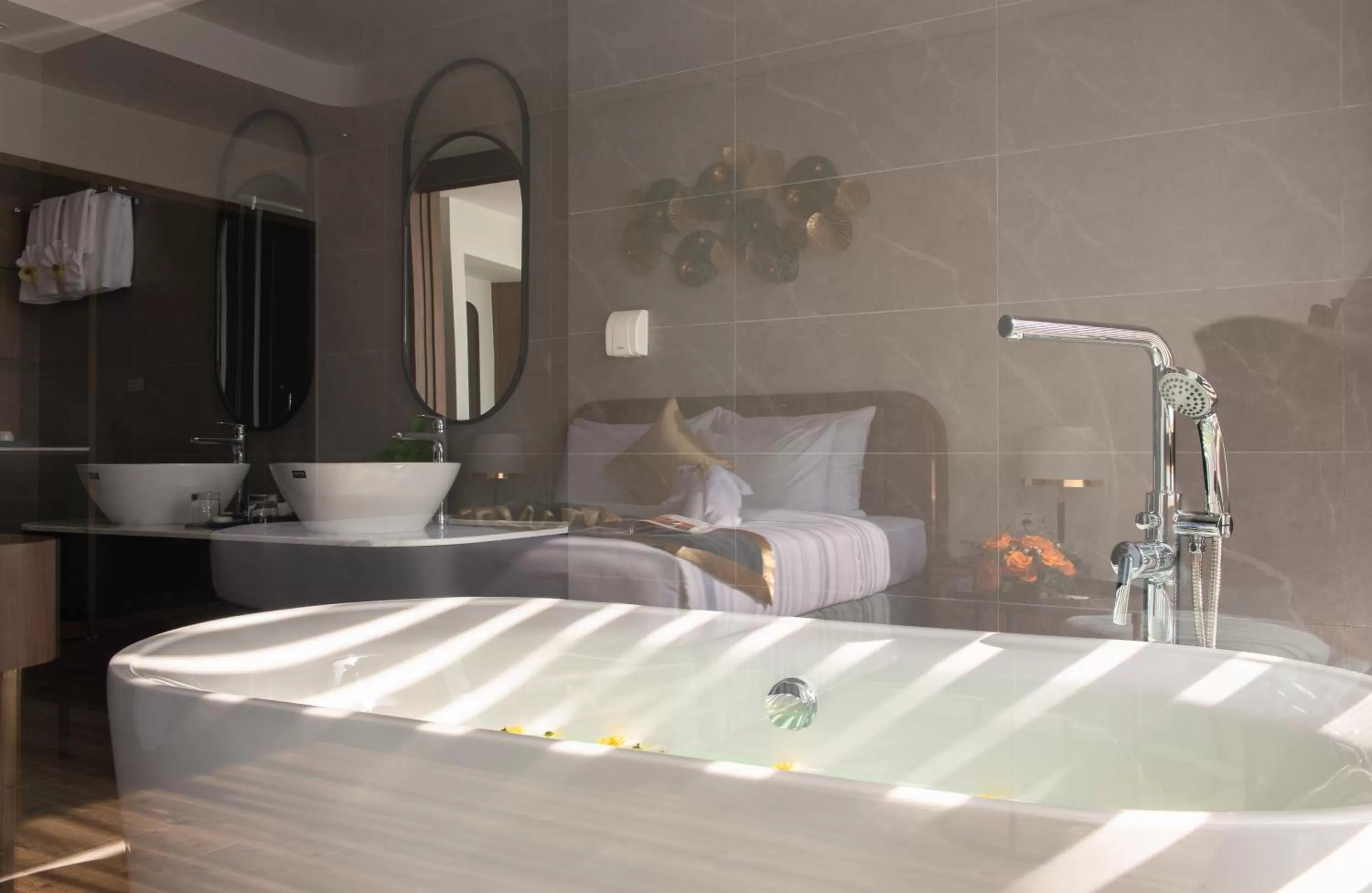 Bathroom in Grand Tourane Nha Trang Hotel